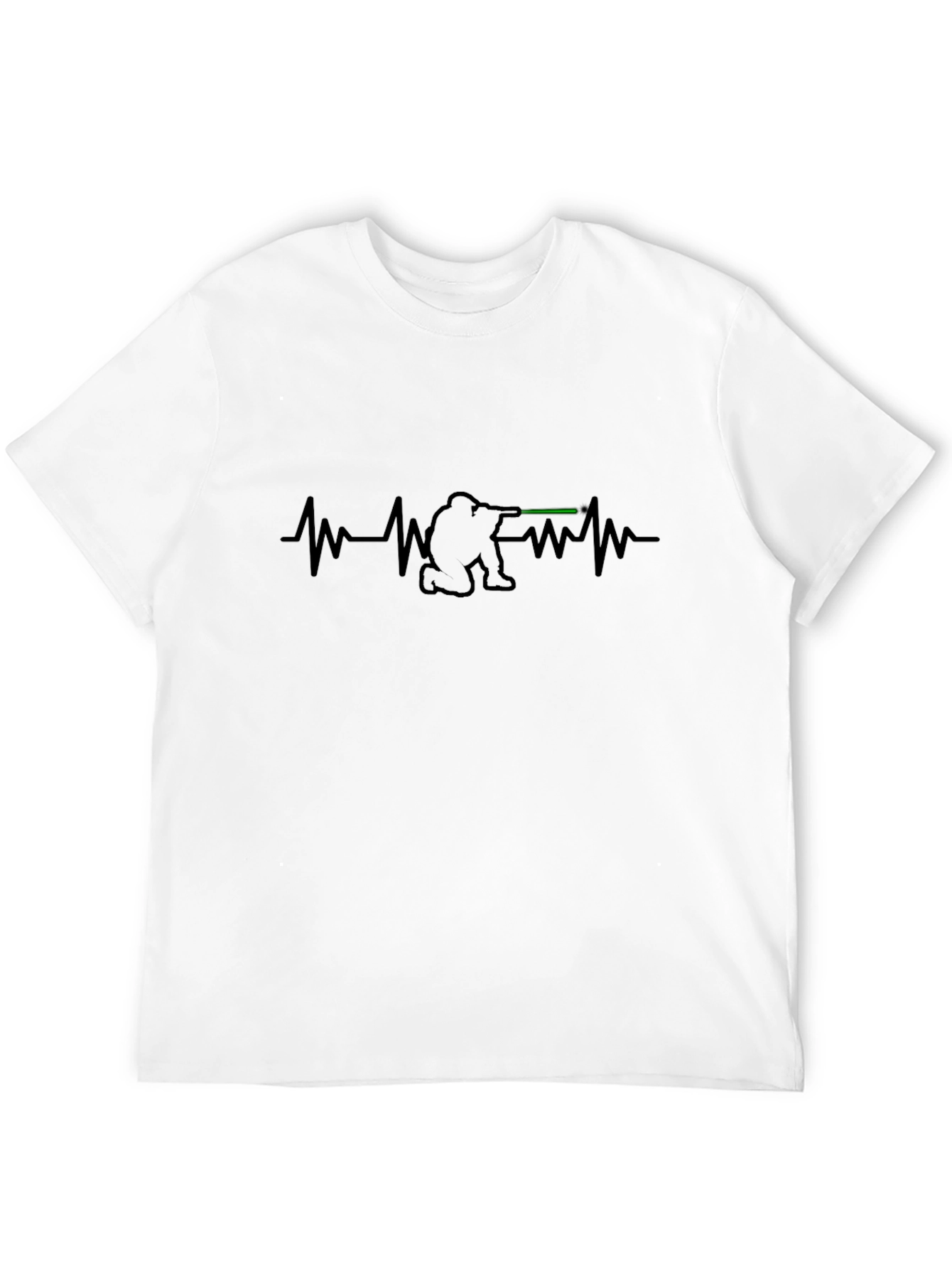 Tactical Heartbeat T-Shirt - Shooter Design