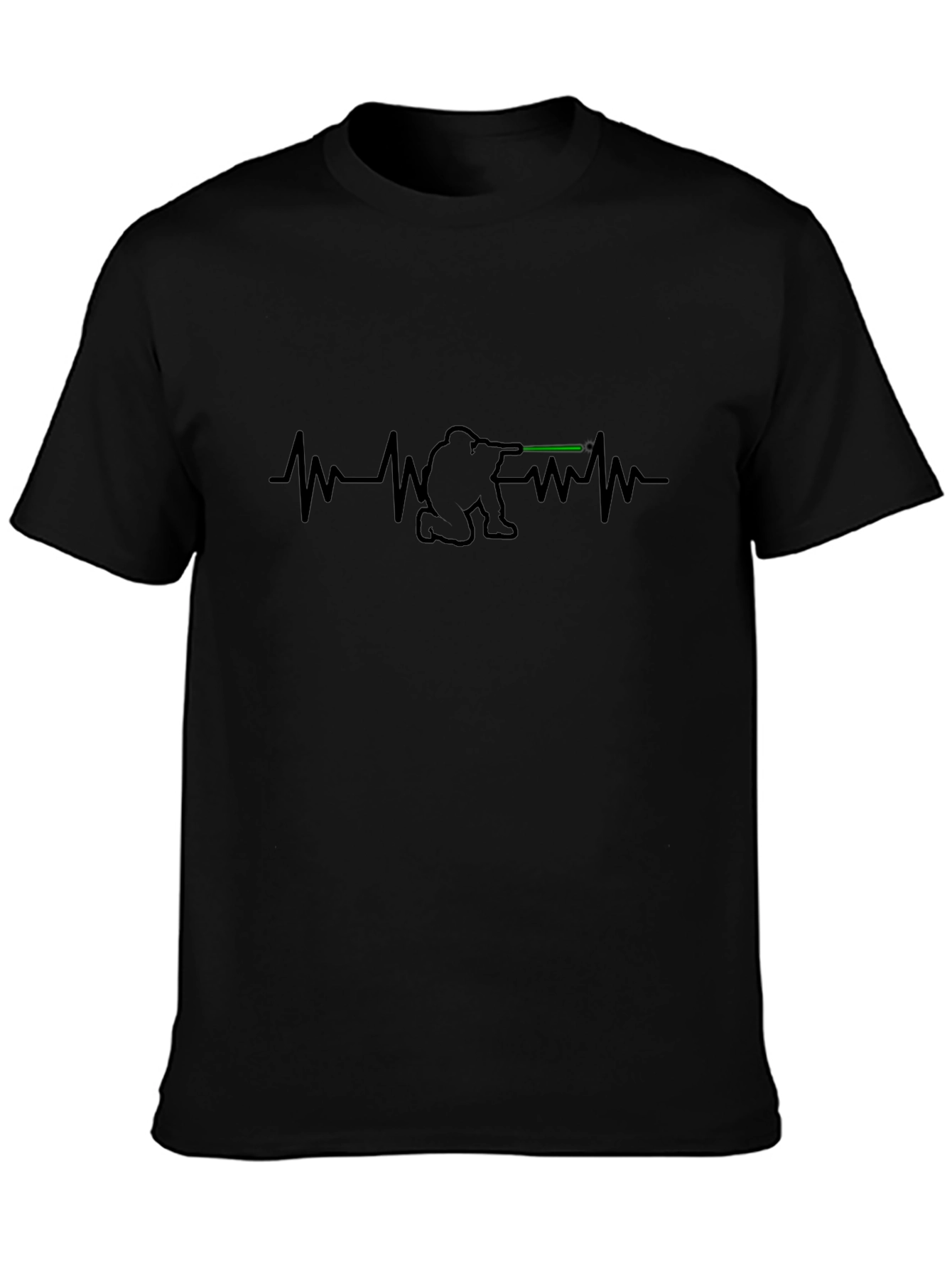 Tactical Heartbeat T-Shirt - Shooter Design