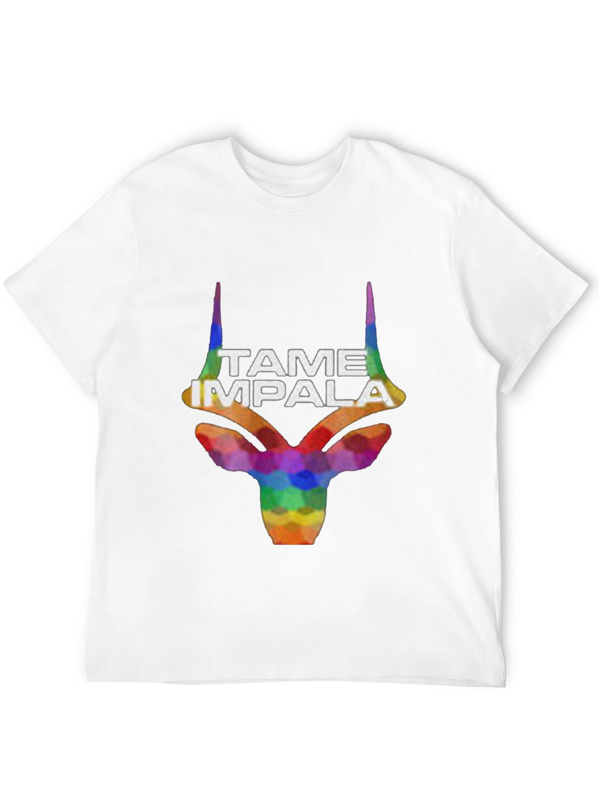 Tame Impala Graphic Print Black T-Shirt
