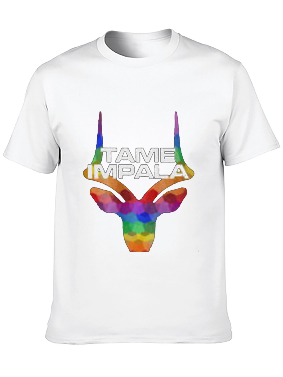 Tame Impala Graphic Print Black T-Shirt
