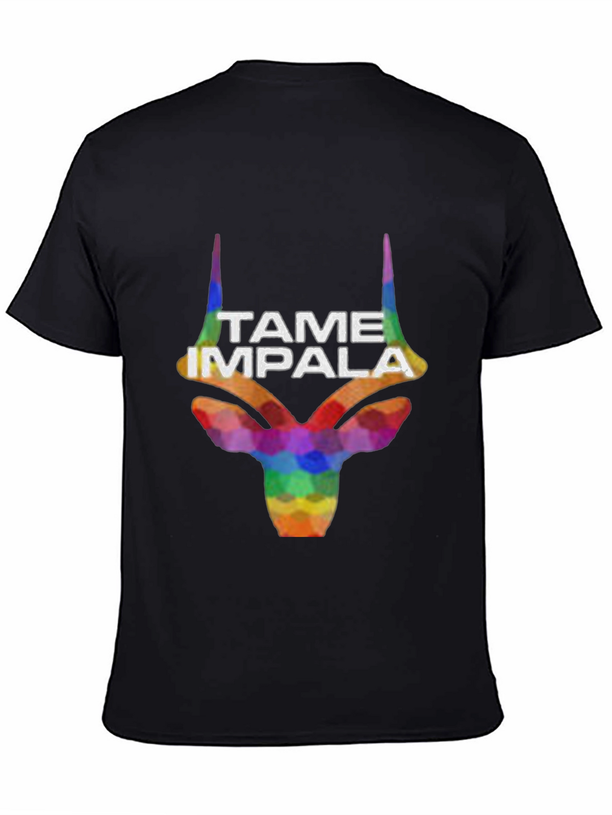 Tame Impala Graphic Print Black T-Shirt