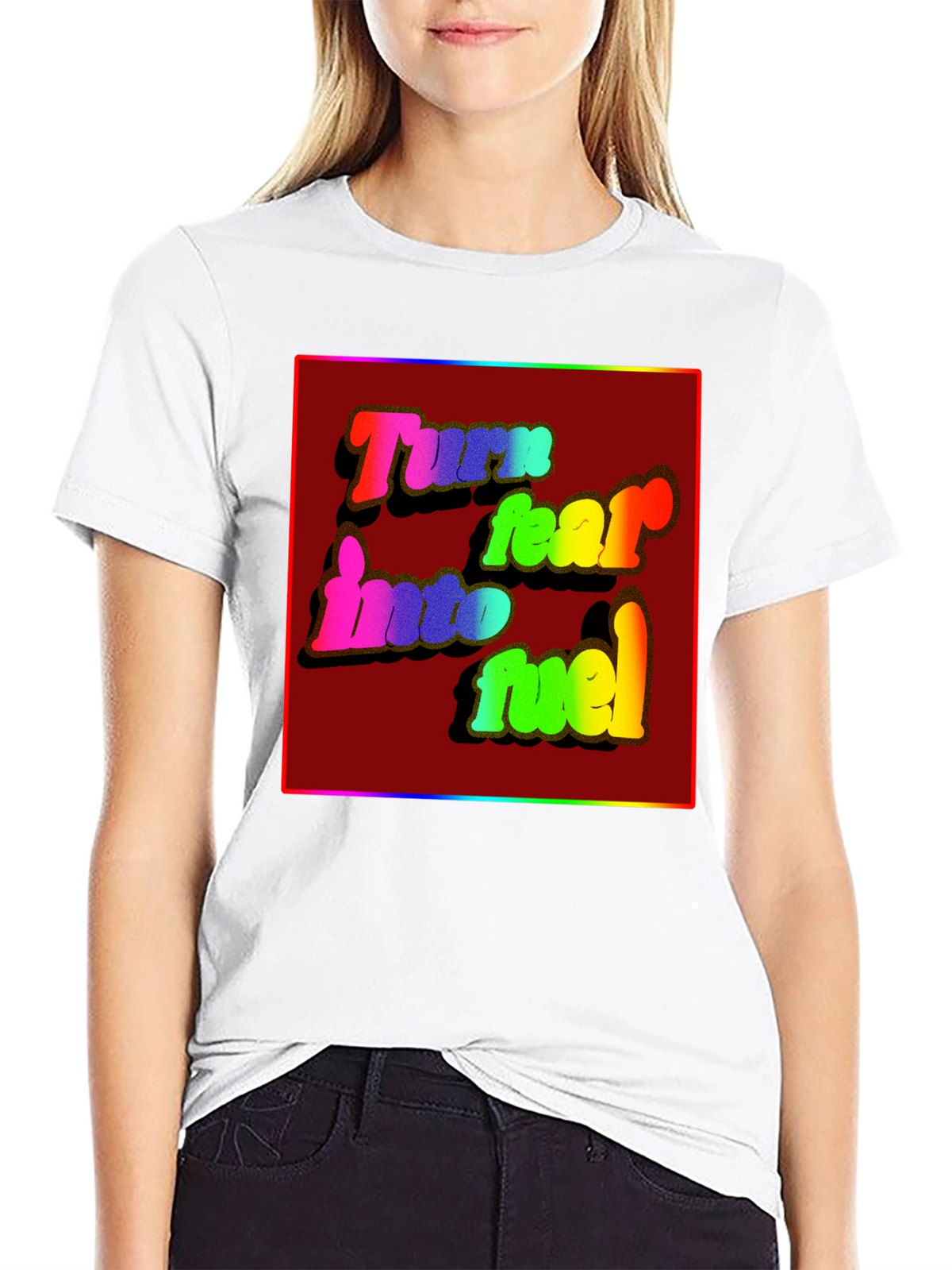 Turn Fear Into Fuel Graphic Tee