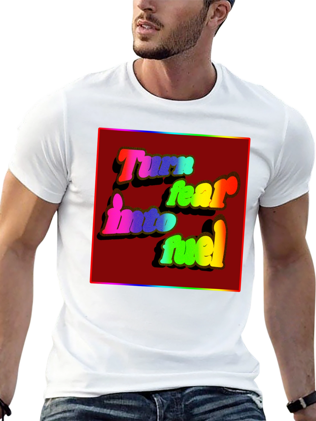 Turn Fear Into Fuel Graphic Tee