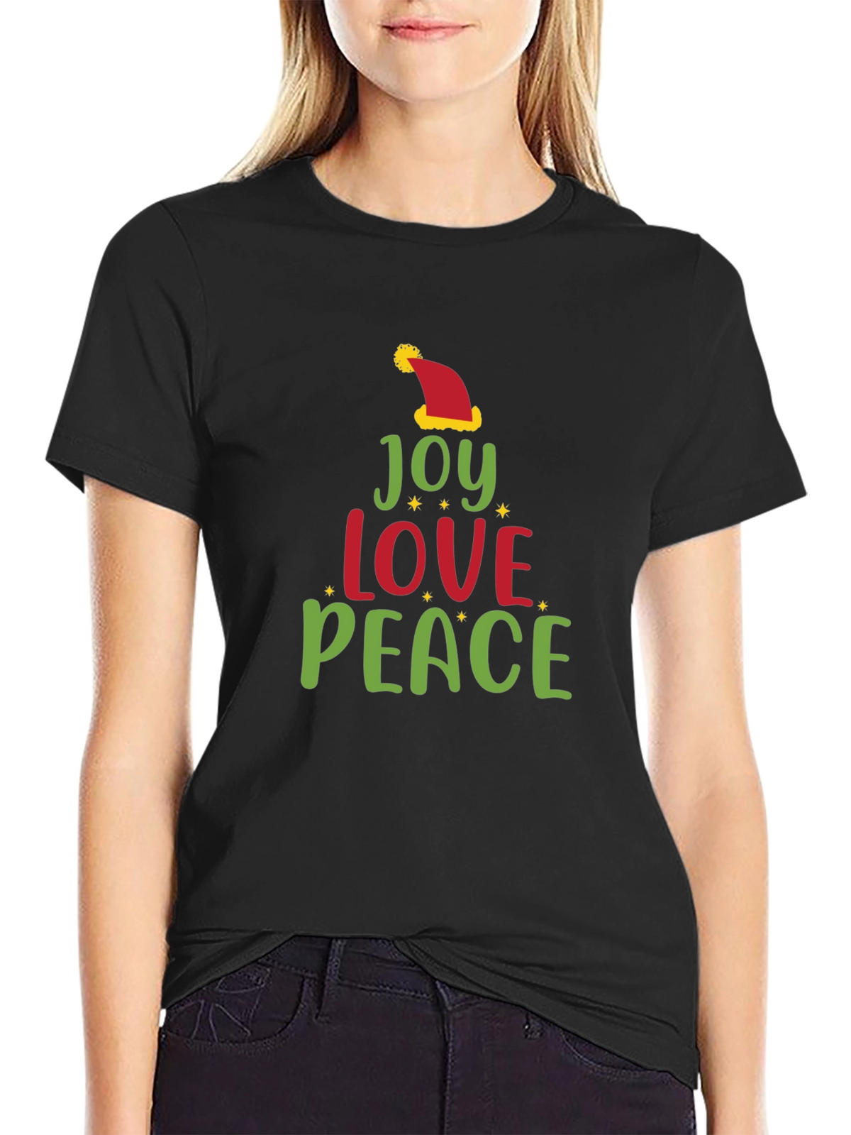 Joy Love Peace Christmas T-Shirt