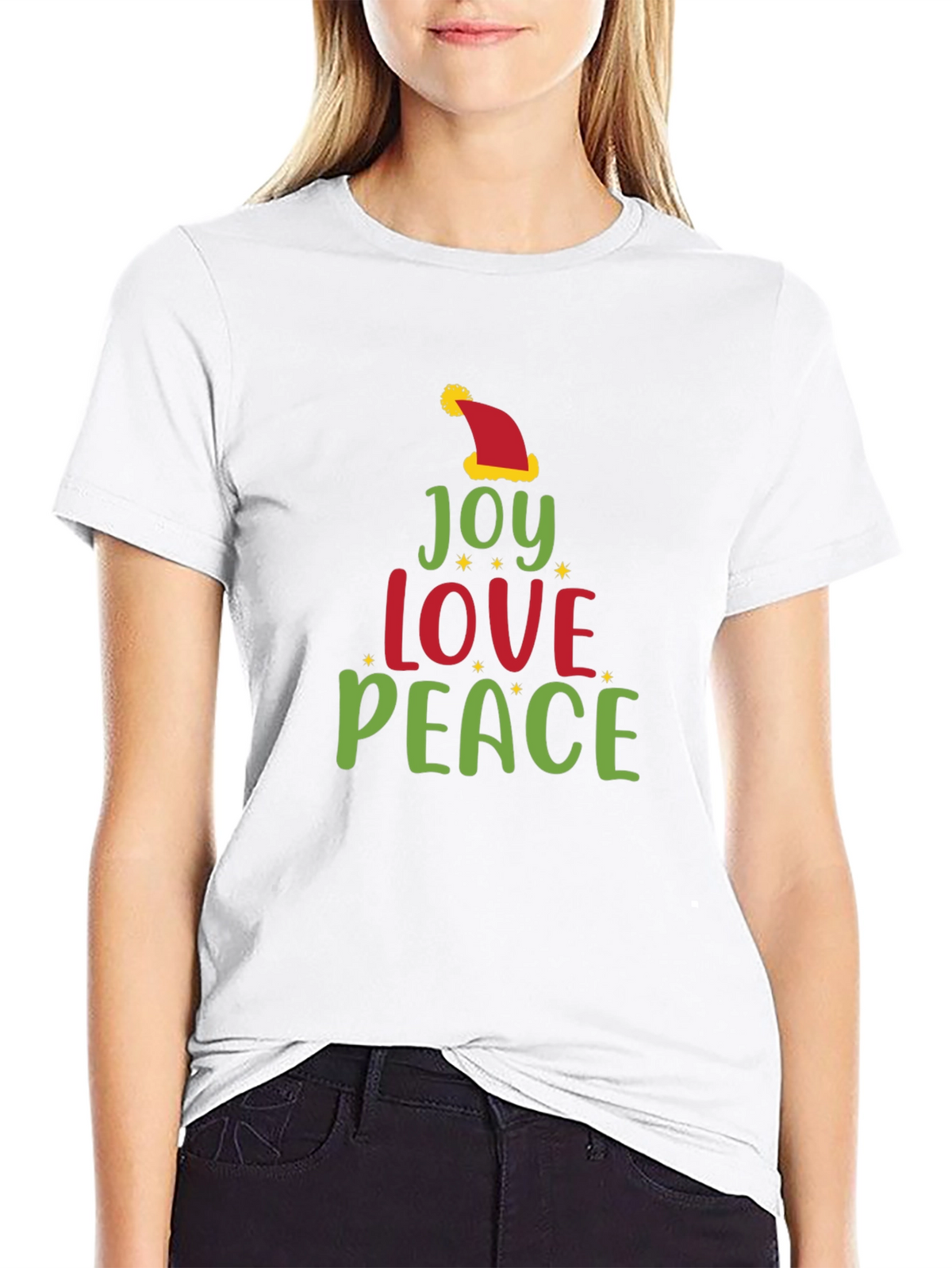 Joy Love Peace Christmas T-Shirt