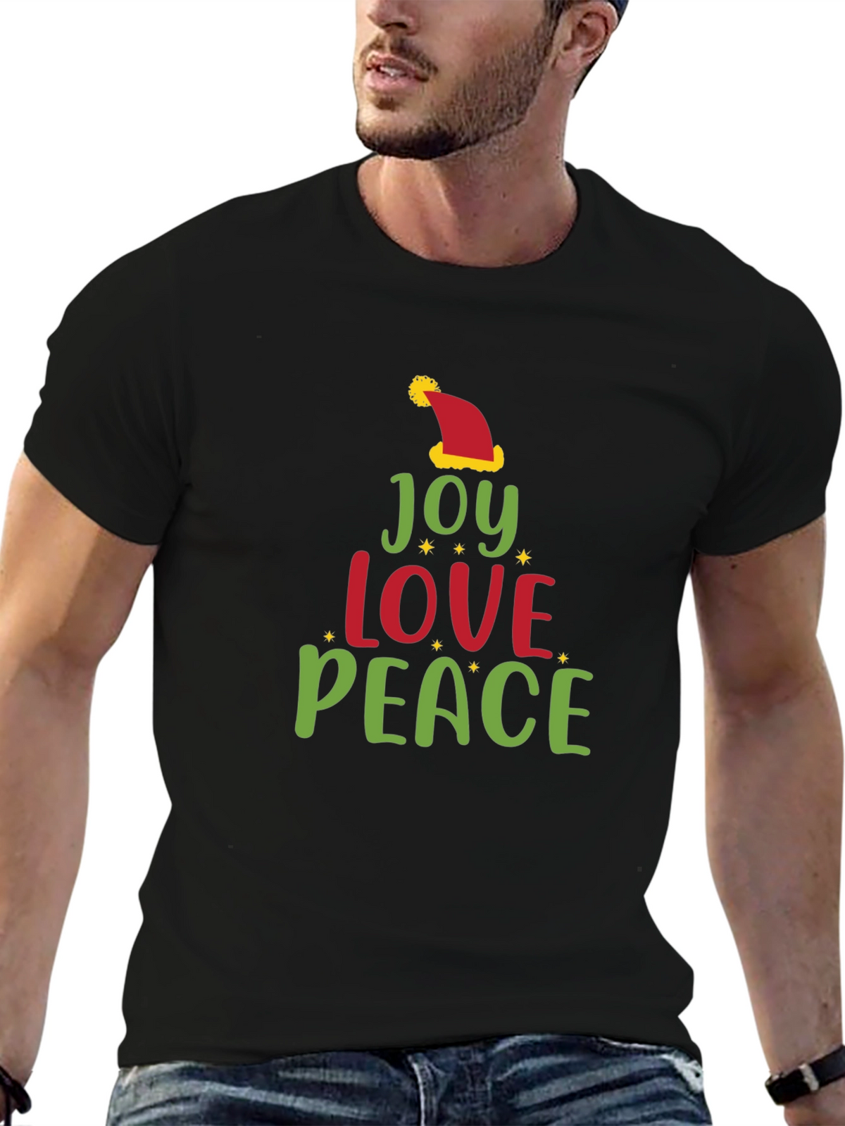 Joy Love Peace Christmas T-Shirt