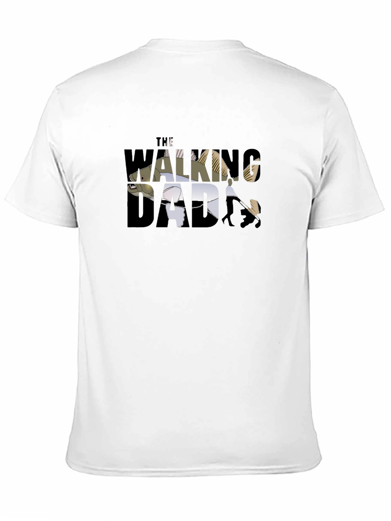 The Walking Dad T-Shirt: Fishing & Family Fun!