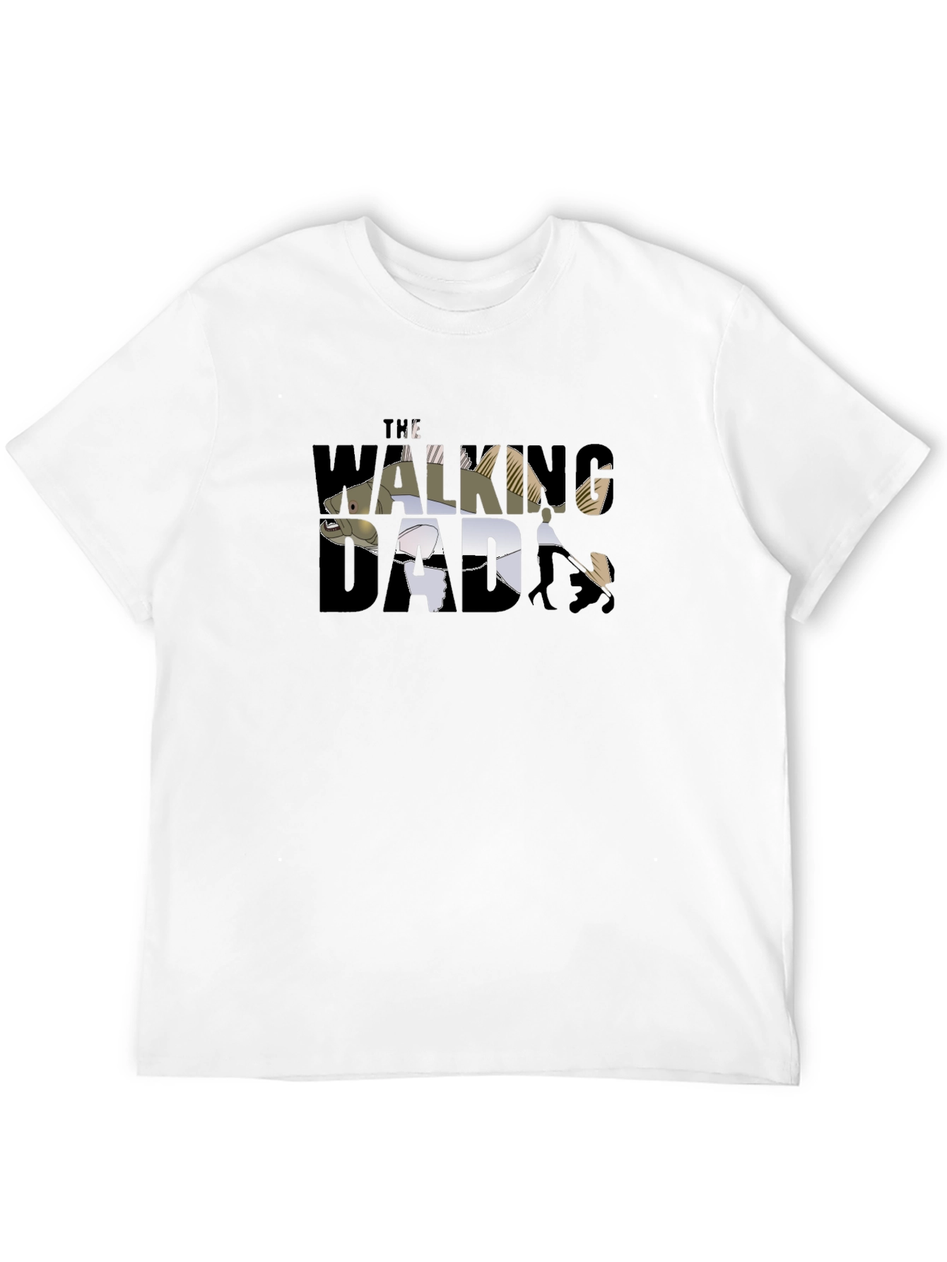 The Walking Dad T-Shirt: Fishing & Family Fun!