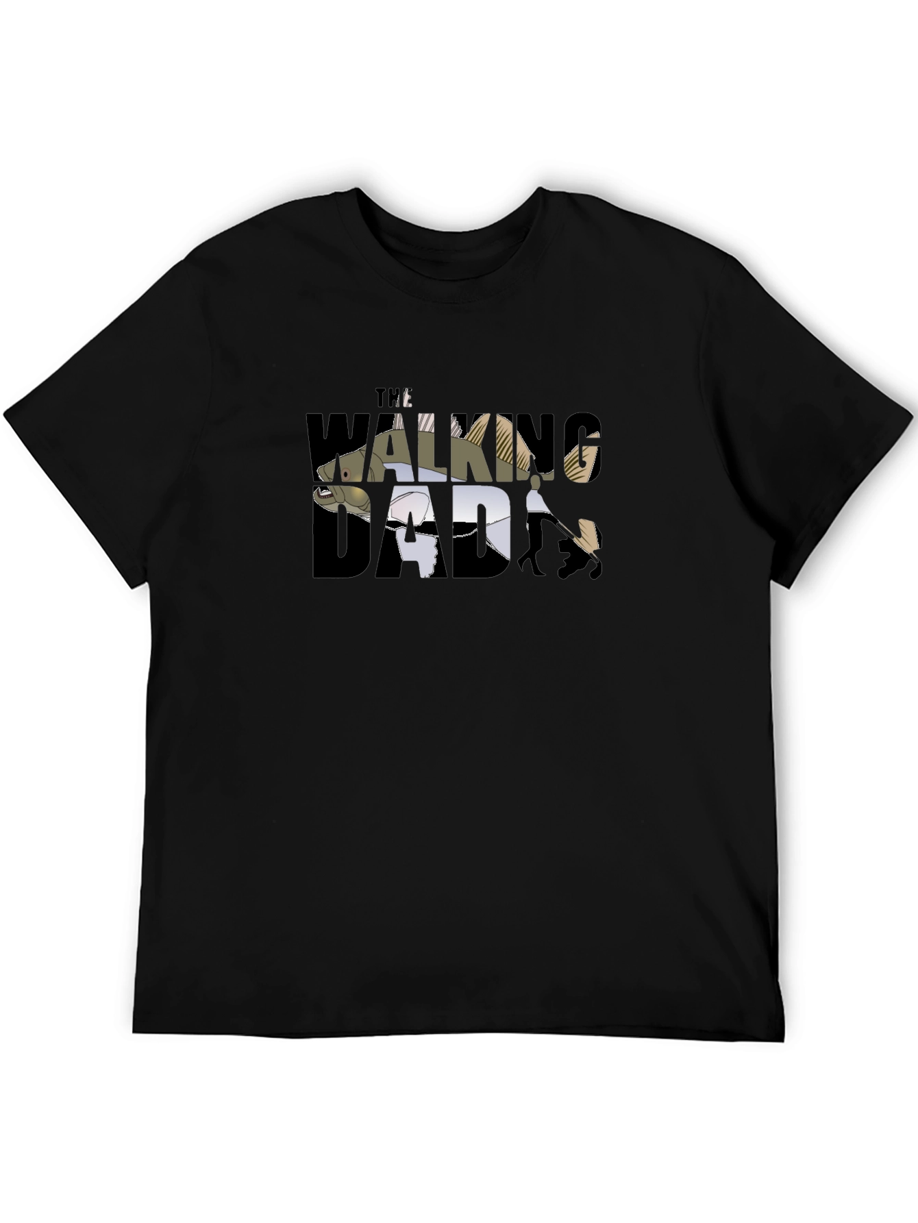 The Walking Dad T-Shirt: Fishing & Family Fun!