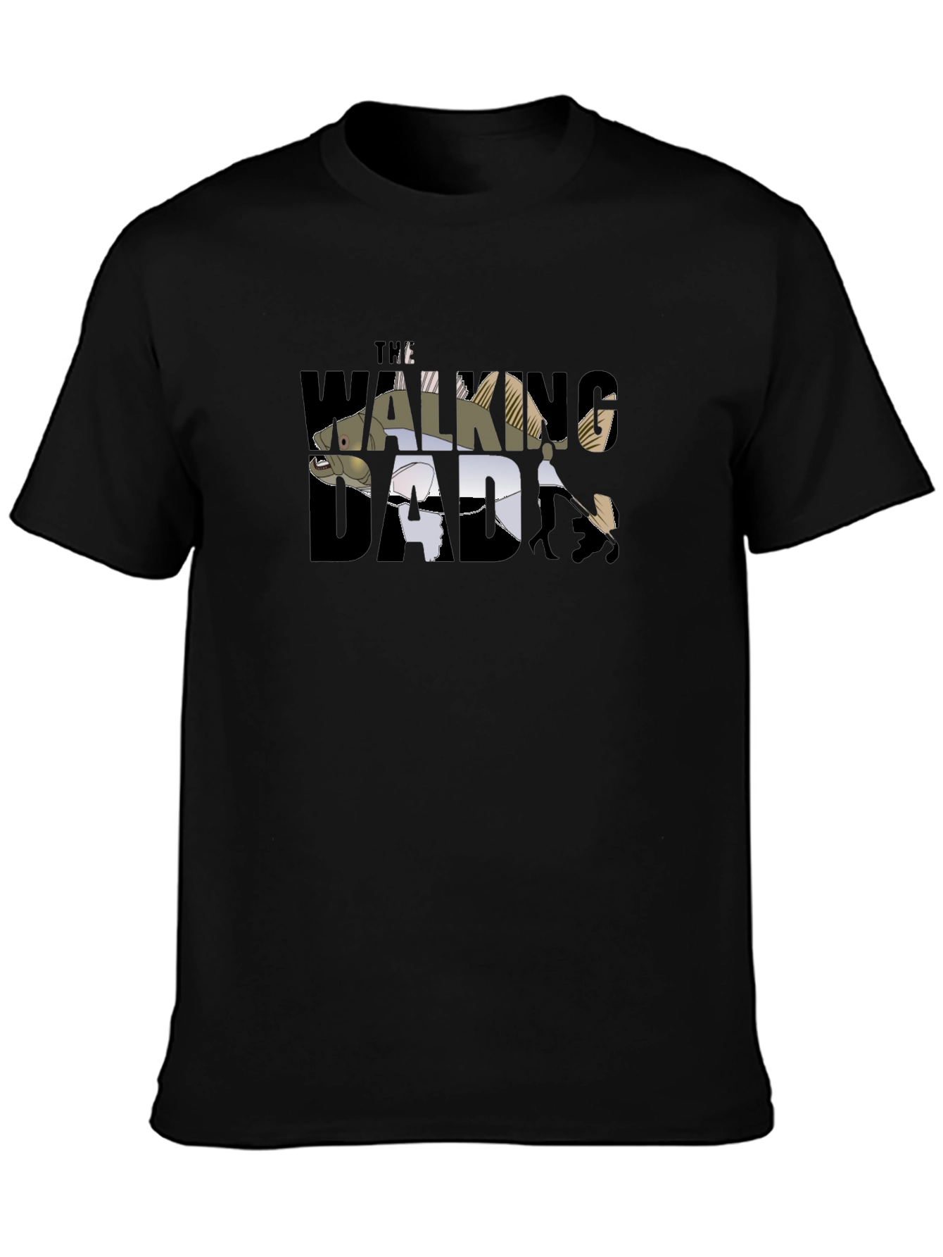 The Walking Dad T-Shirt: Fishing & Family Fun!