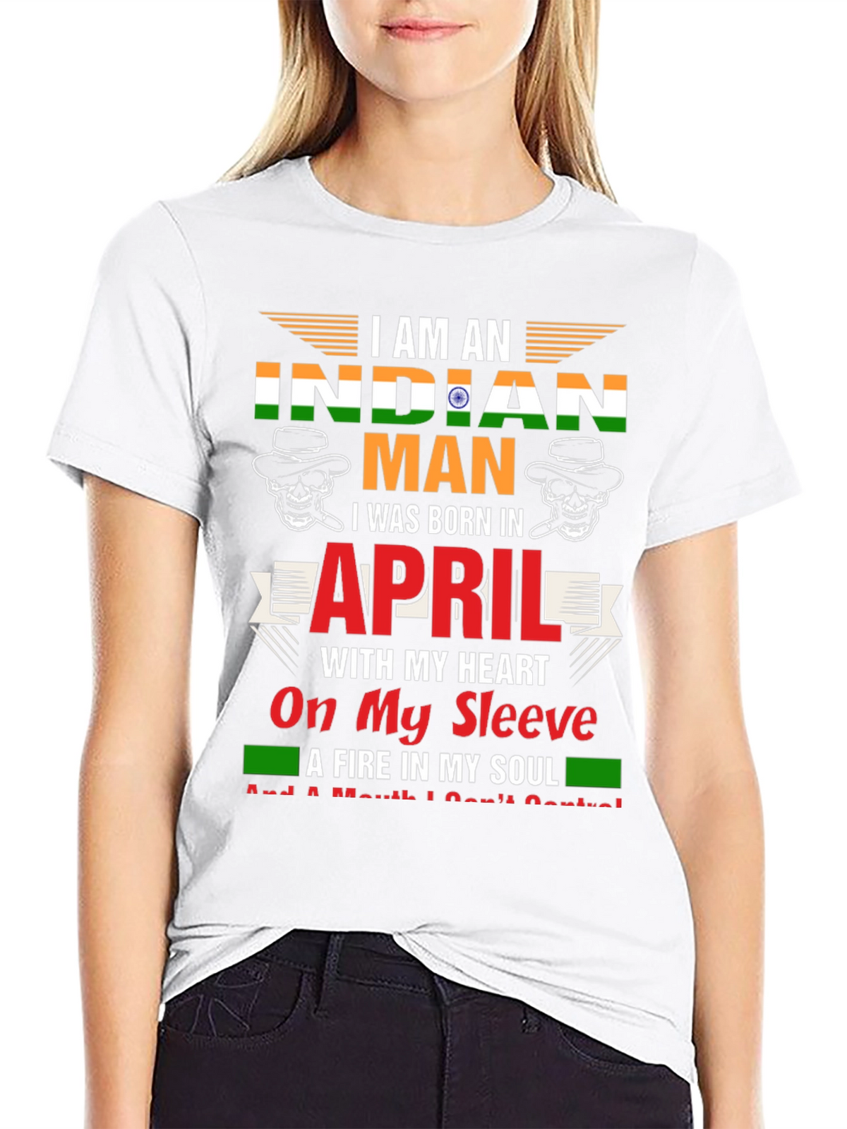Indian Man April Birthday T-Shirt
