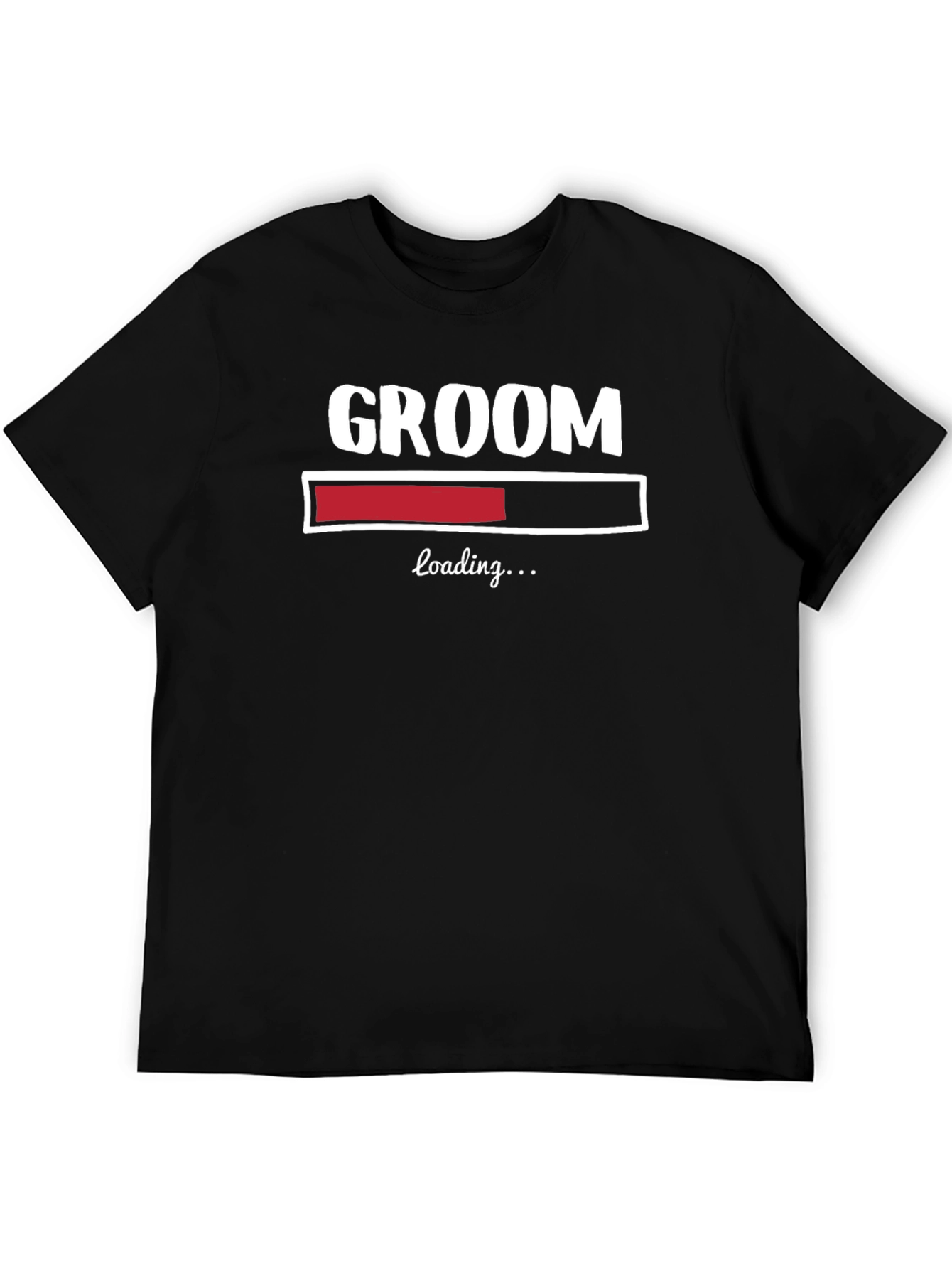Groom Loading Funny Wedding T-Shirt