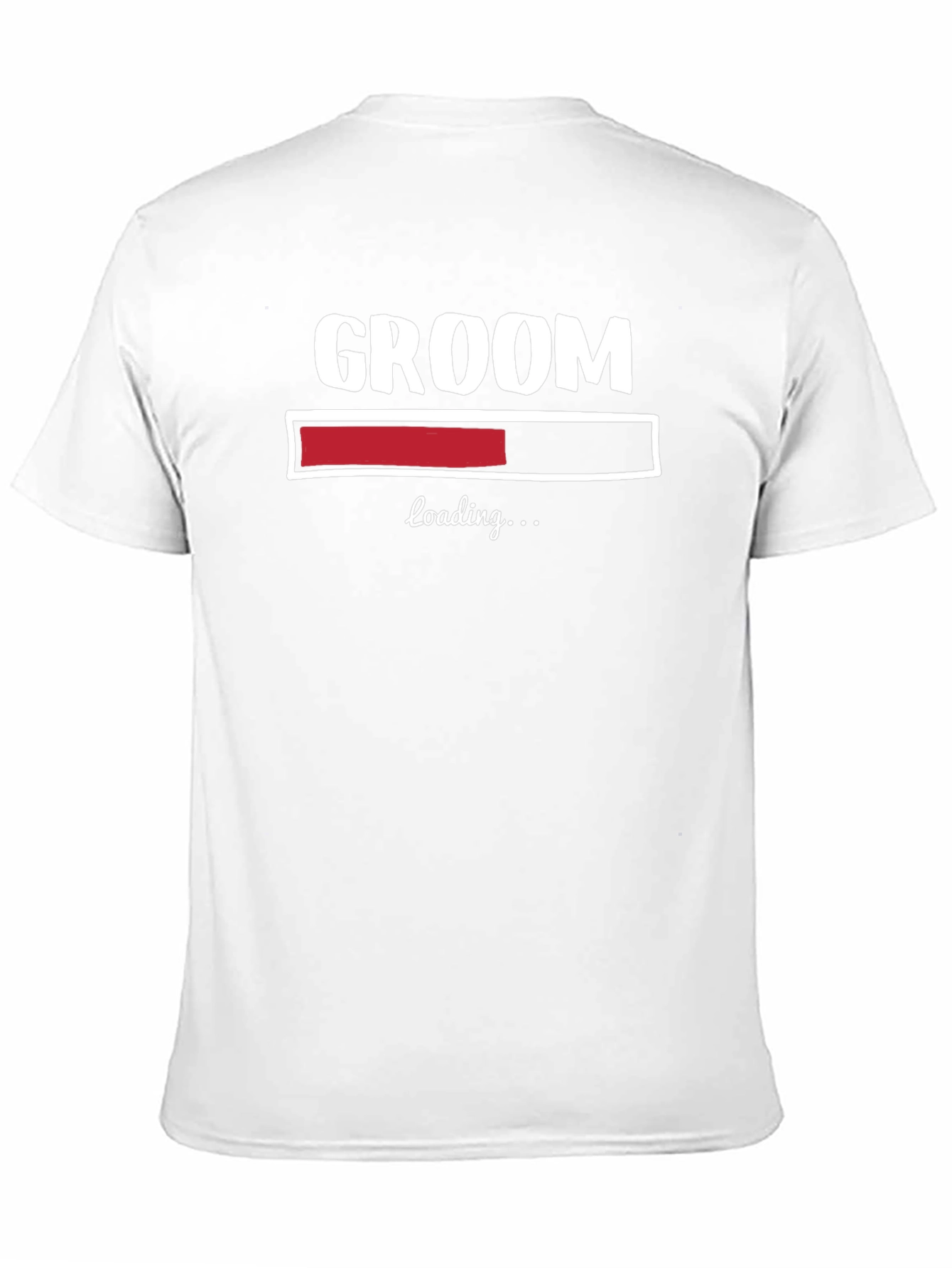 Groom Loading Funny Wedding T-Shirt