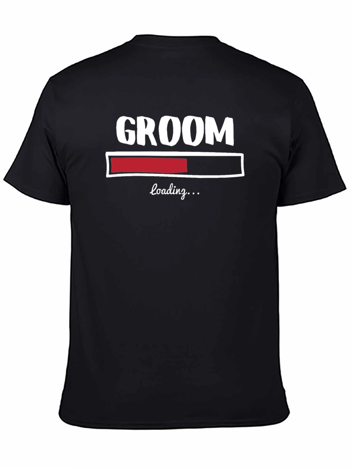 Groom Loading Funny Wedding T-Shirt