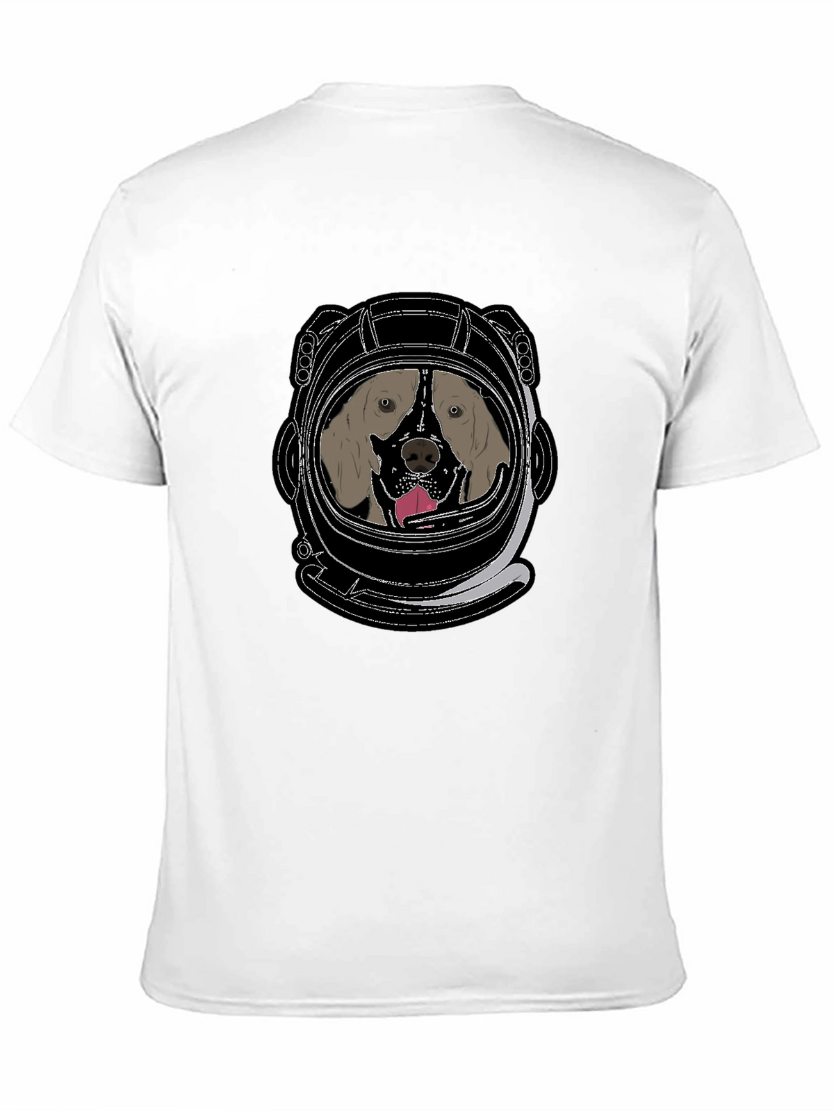 Dog Astronaut T-Shirt: Space Pup in a Helmet