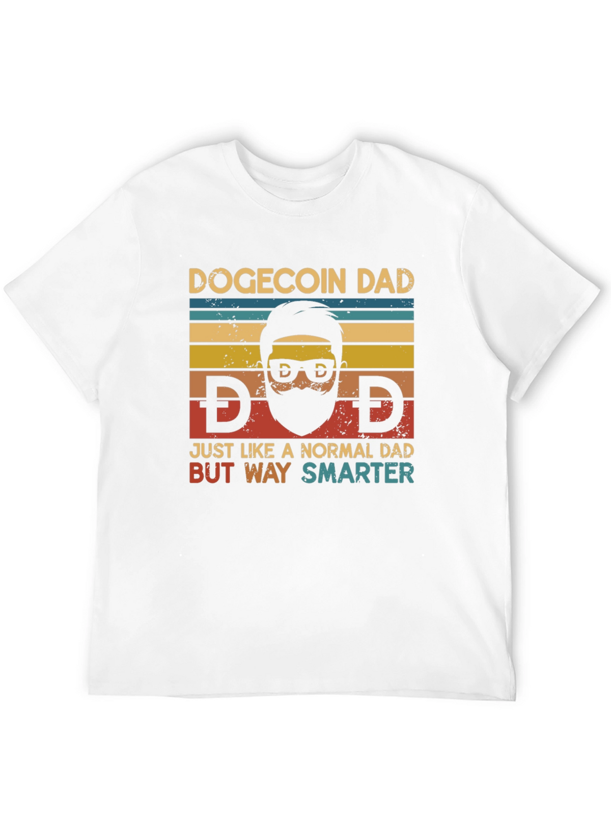 Dogecoin Dad T-Shirt - Crypto Humor
