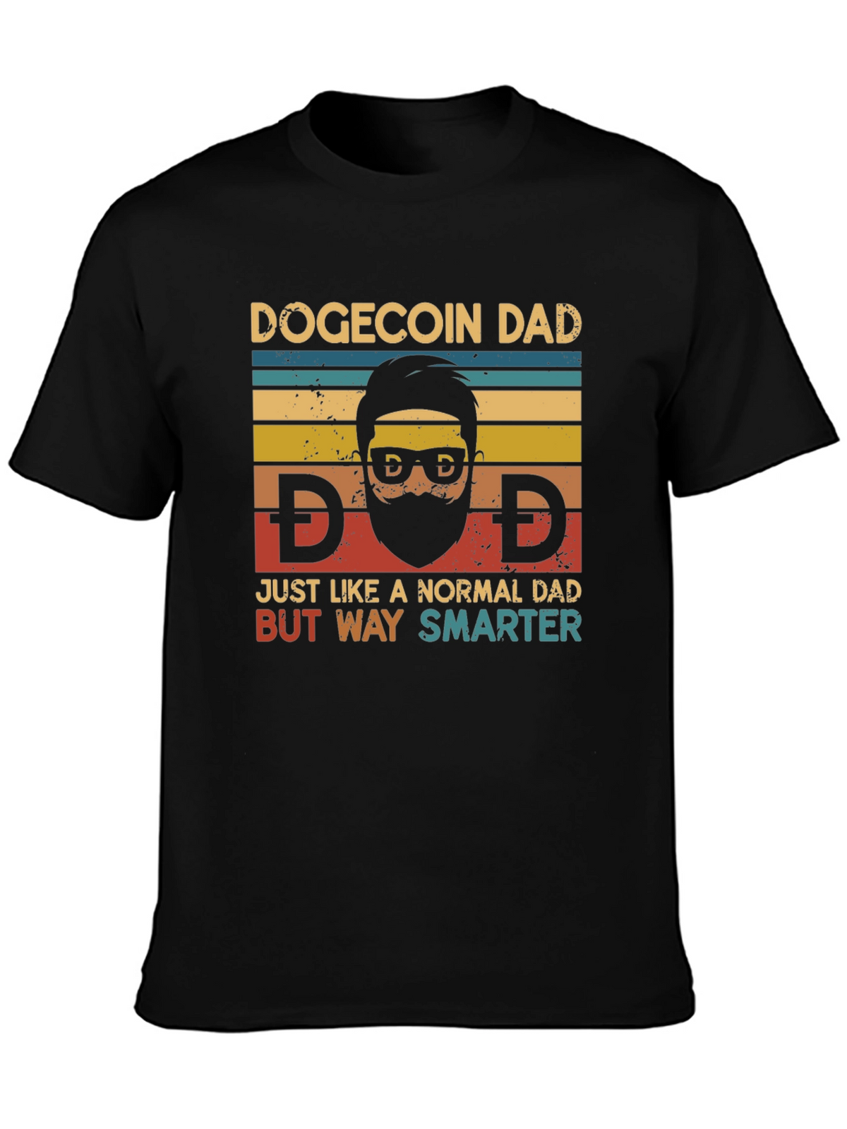Dogecoin Dad T-Shirt - Crypto Humor