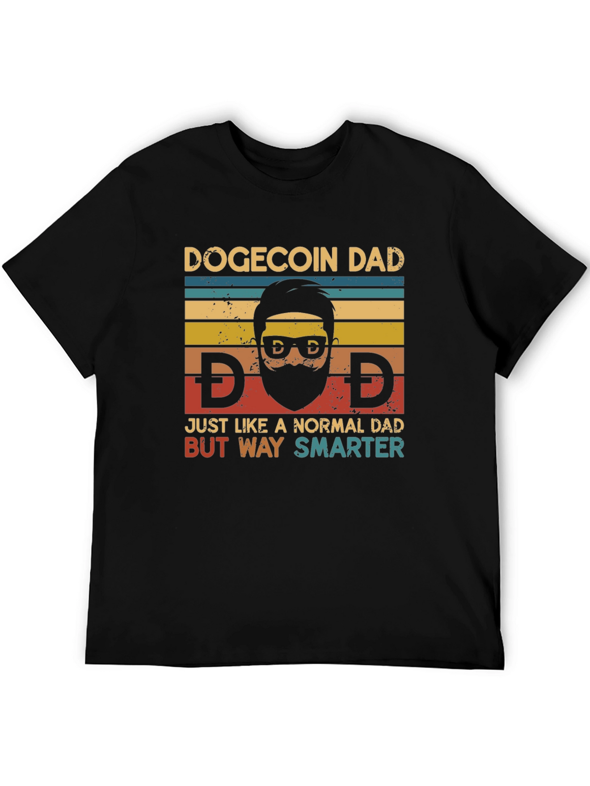 Dogecoin Dad T-Shirt - Crypto Humor