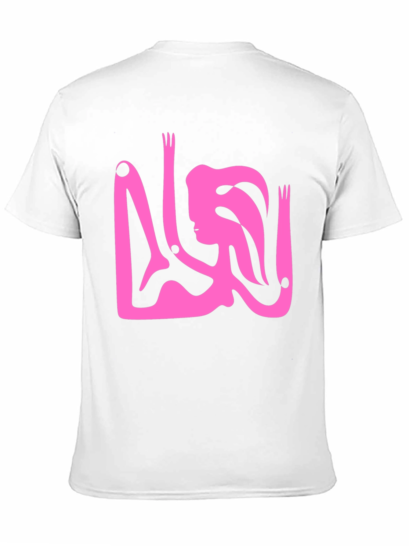 Abstract Art Graphic Tee - Black Unisex T-Shirt