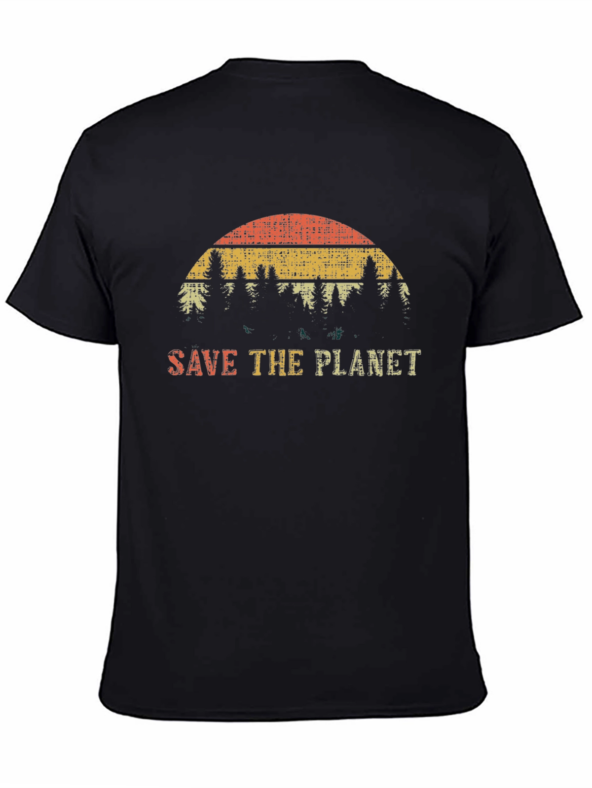 Save the Planet Retro T-Shirt