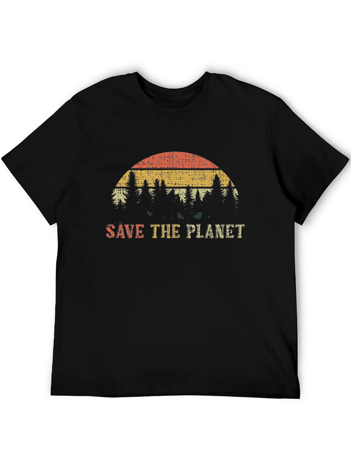 Save the Planet Retro T-Shirt