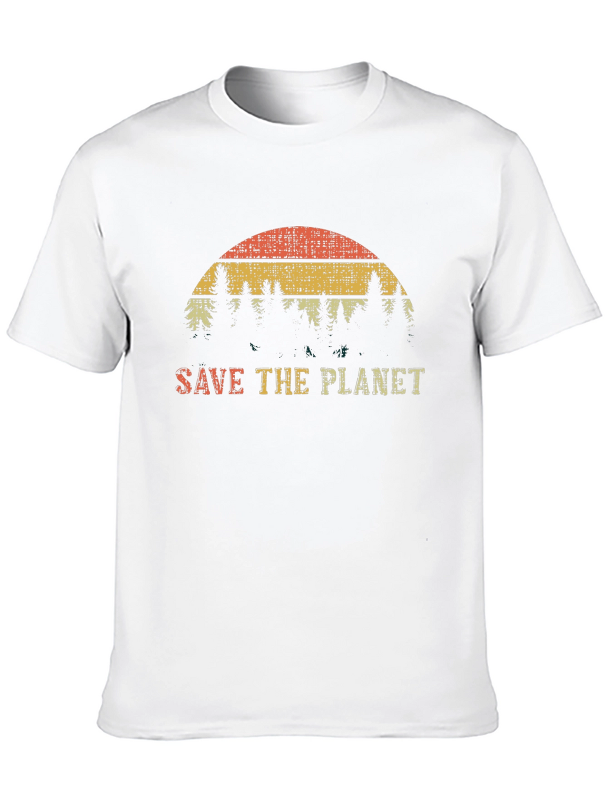 Save the Planet Retro T-Shirt