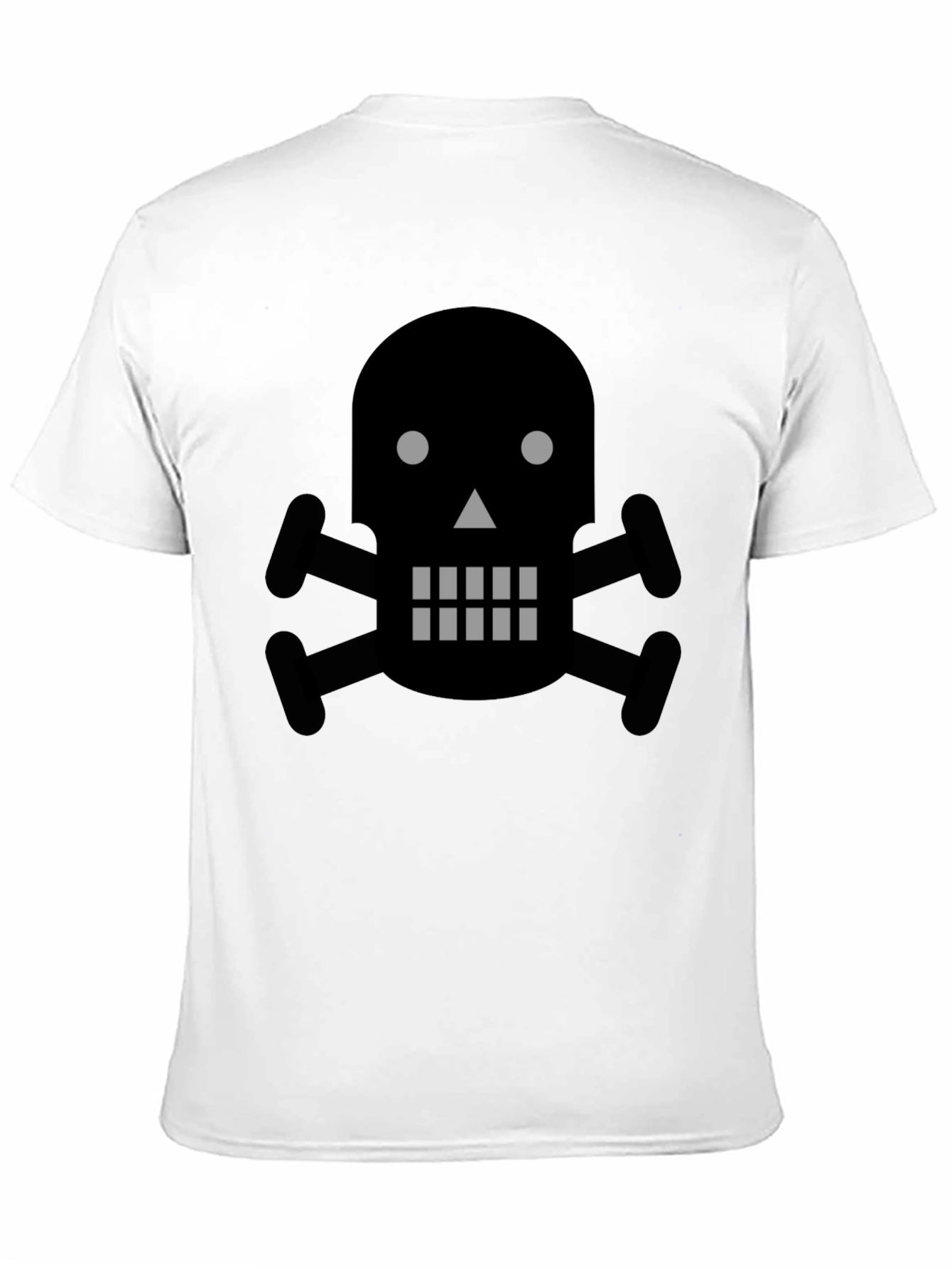 Skull & Crossbones Graphic T-Shirt - Black
