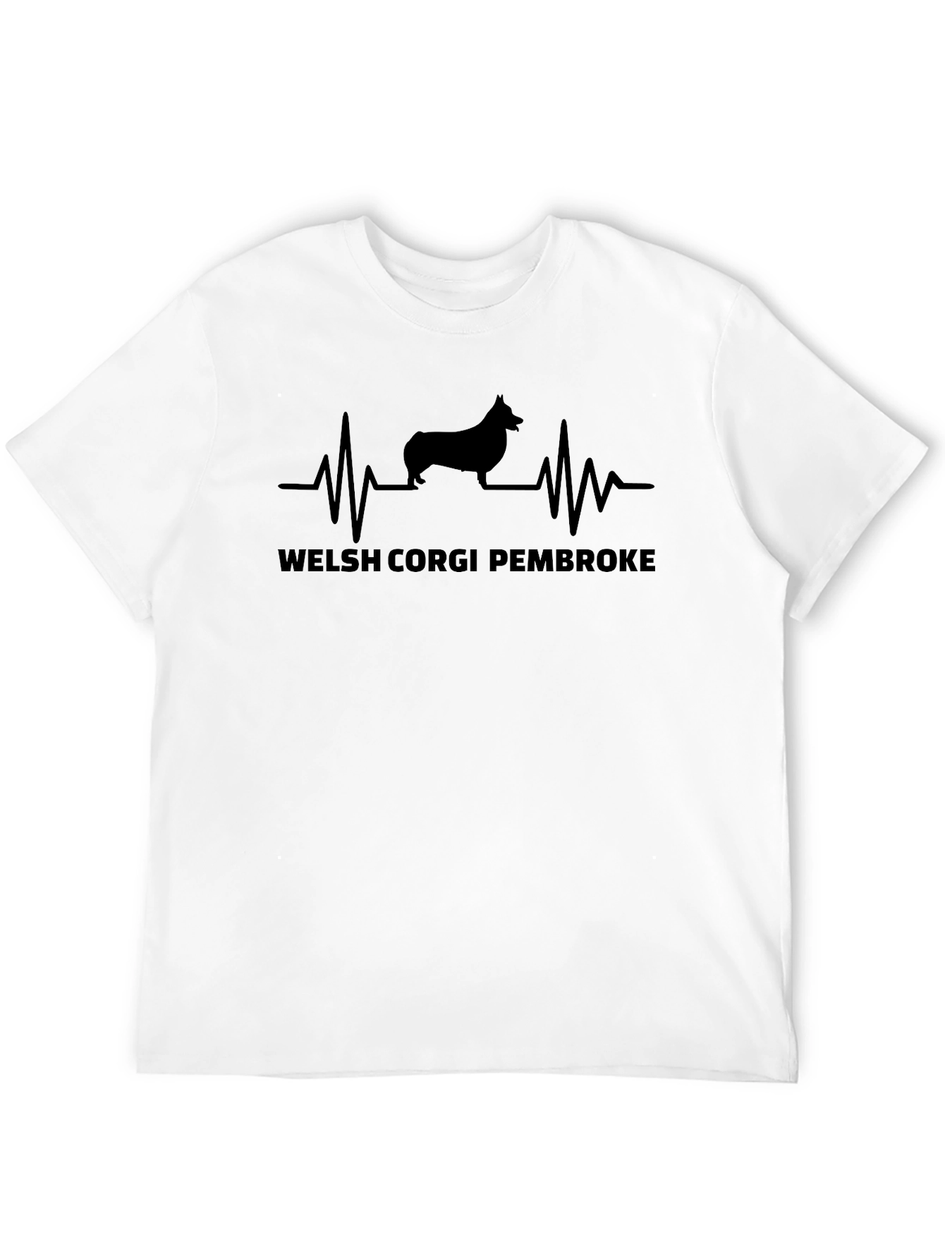 Welsh Corgi Pembroke Heartbeat T-Shirt