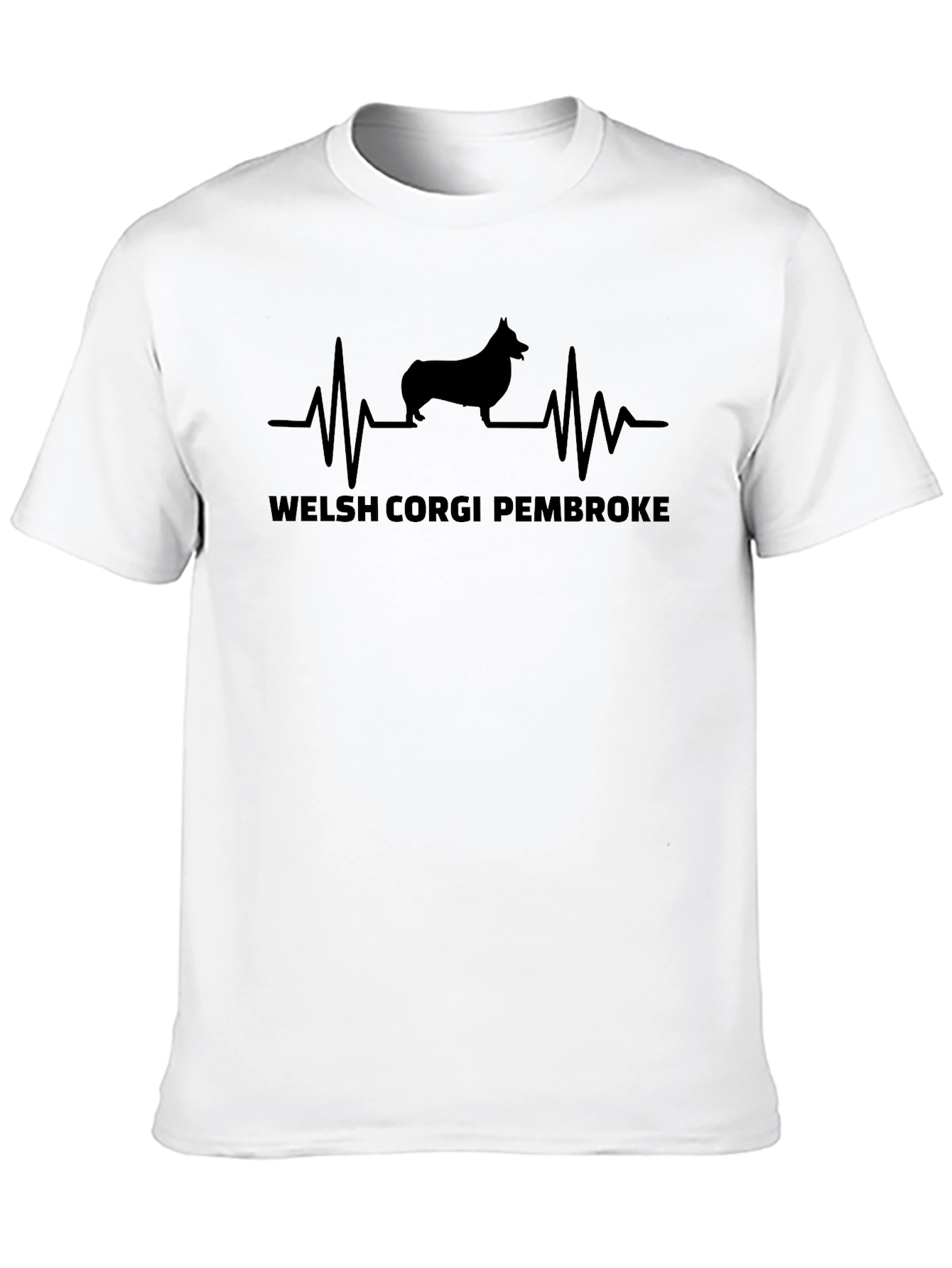 Welsh Corgi Pembroke Heartbeat T-Shirt