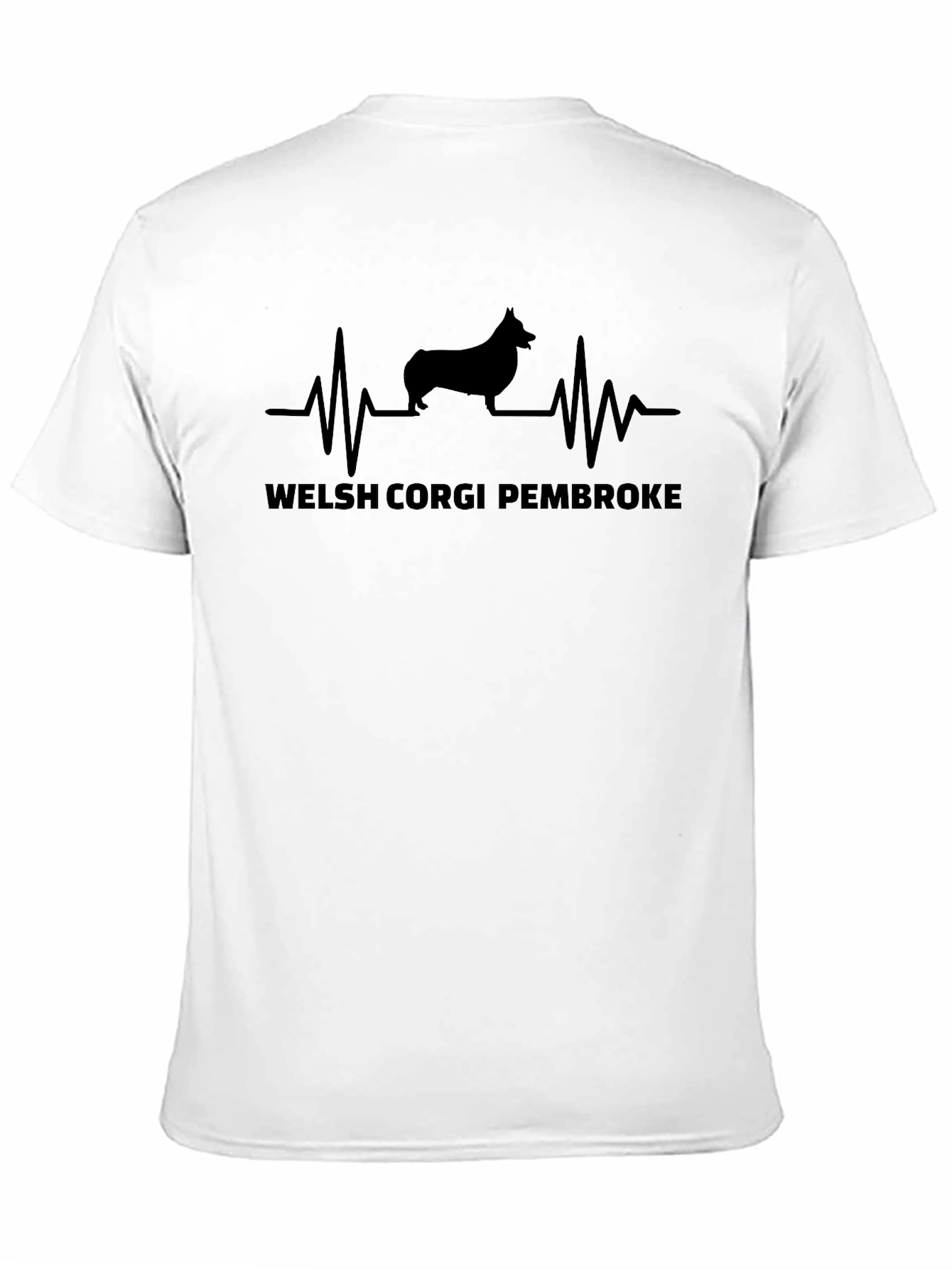 Welsh Corgi Pembroke Heartbeat T-Shirt