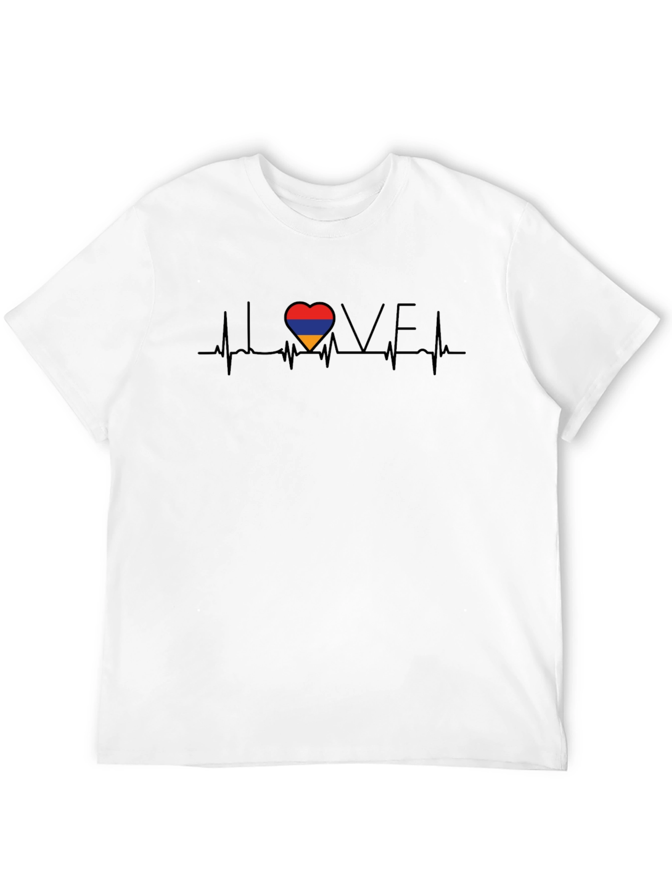 Armenia Love Heartbeat T-Shirt