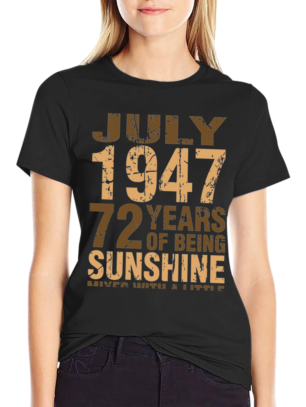 July 1947 72 Years Sunshine T-Shirt