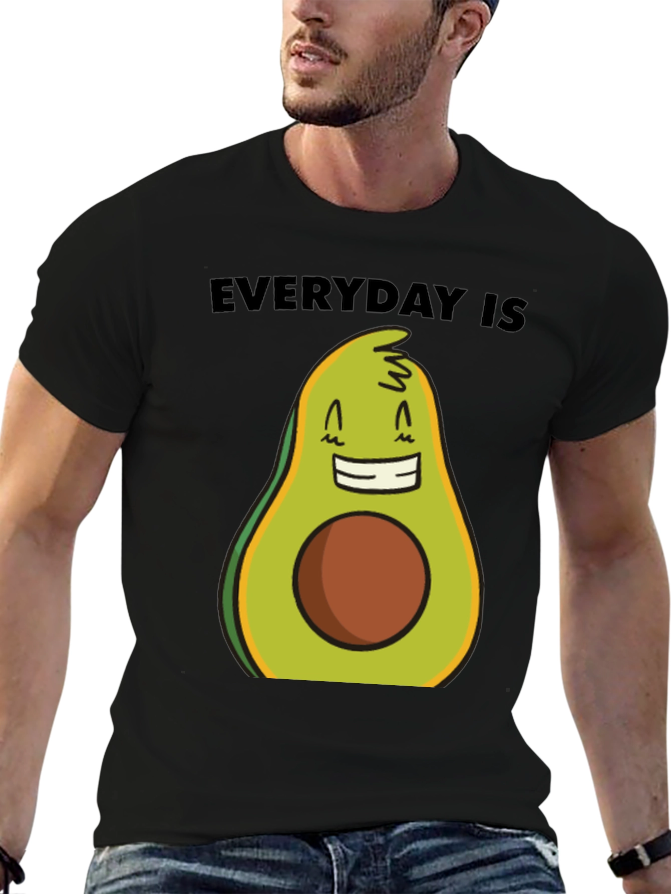 Everyday is Avocado T-Shirt - Funny Graphic Tee