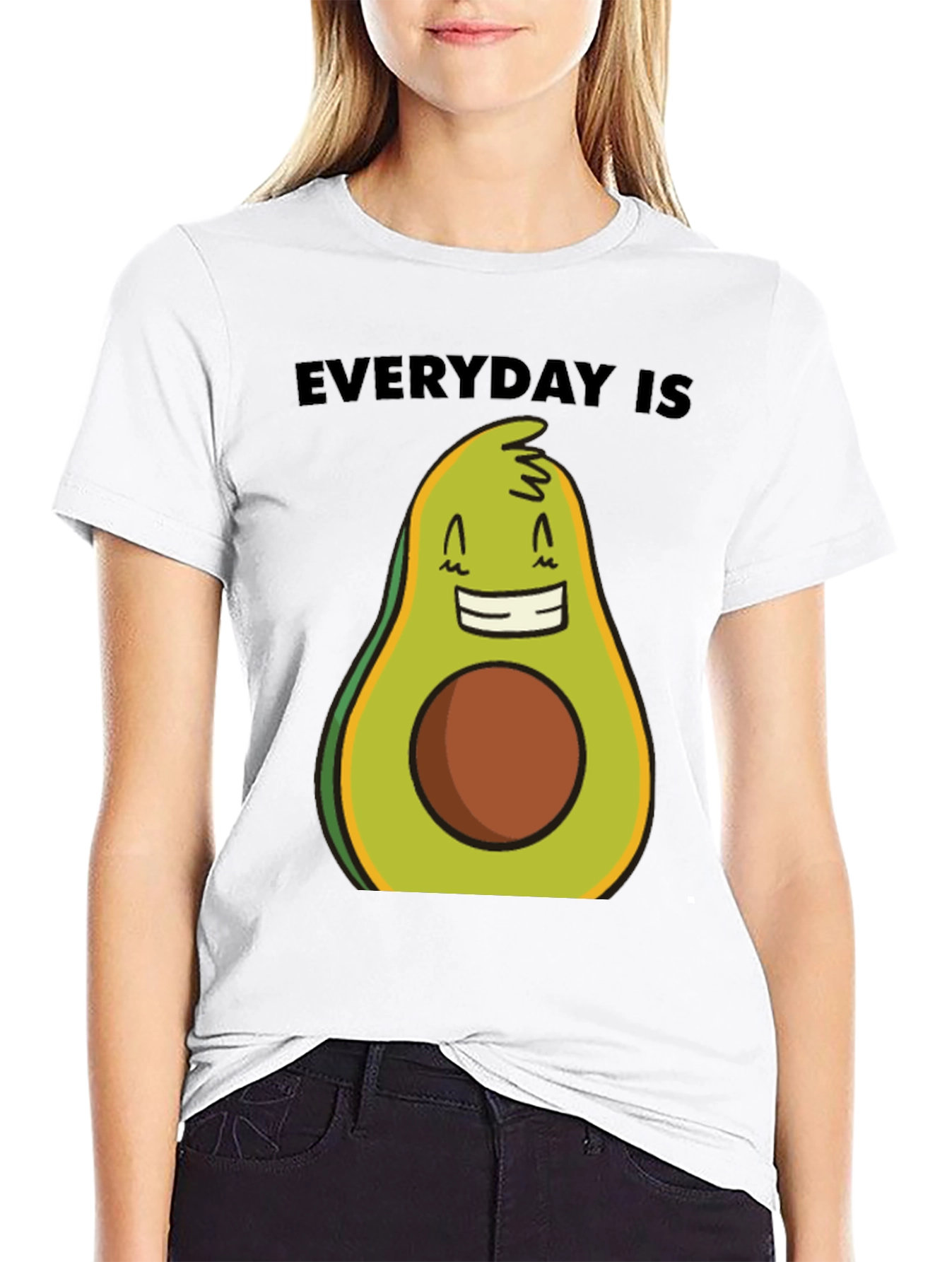 Everyday is Avocado T-Shirt - Funny Graphic Tee