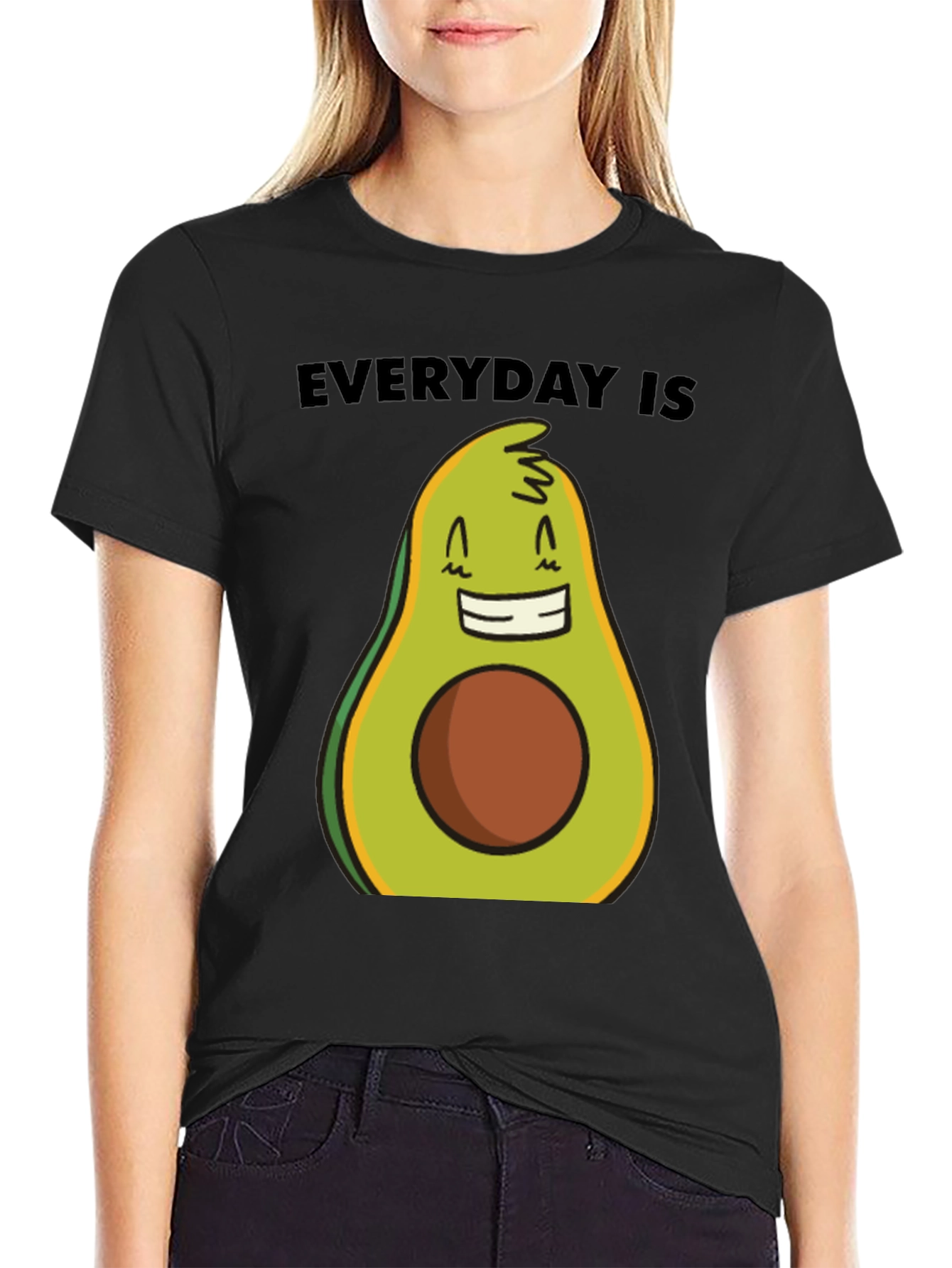 Everyday is Avocado T-Shirt - Funny Graphic Tee