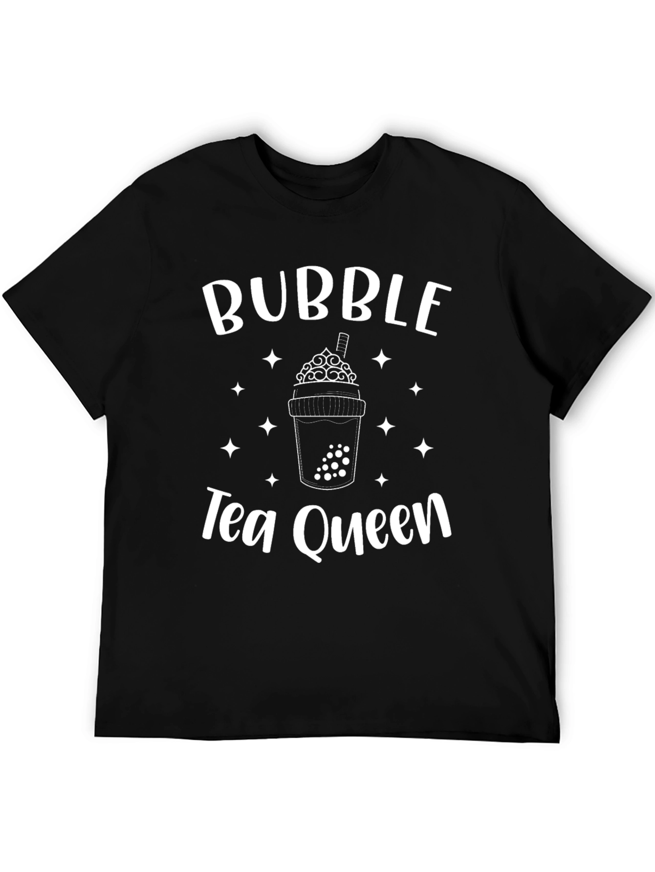 Bubble Tea Queen Black T-Shirt