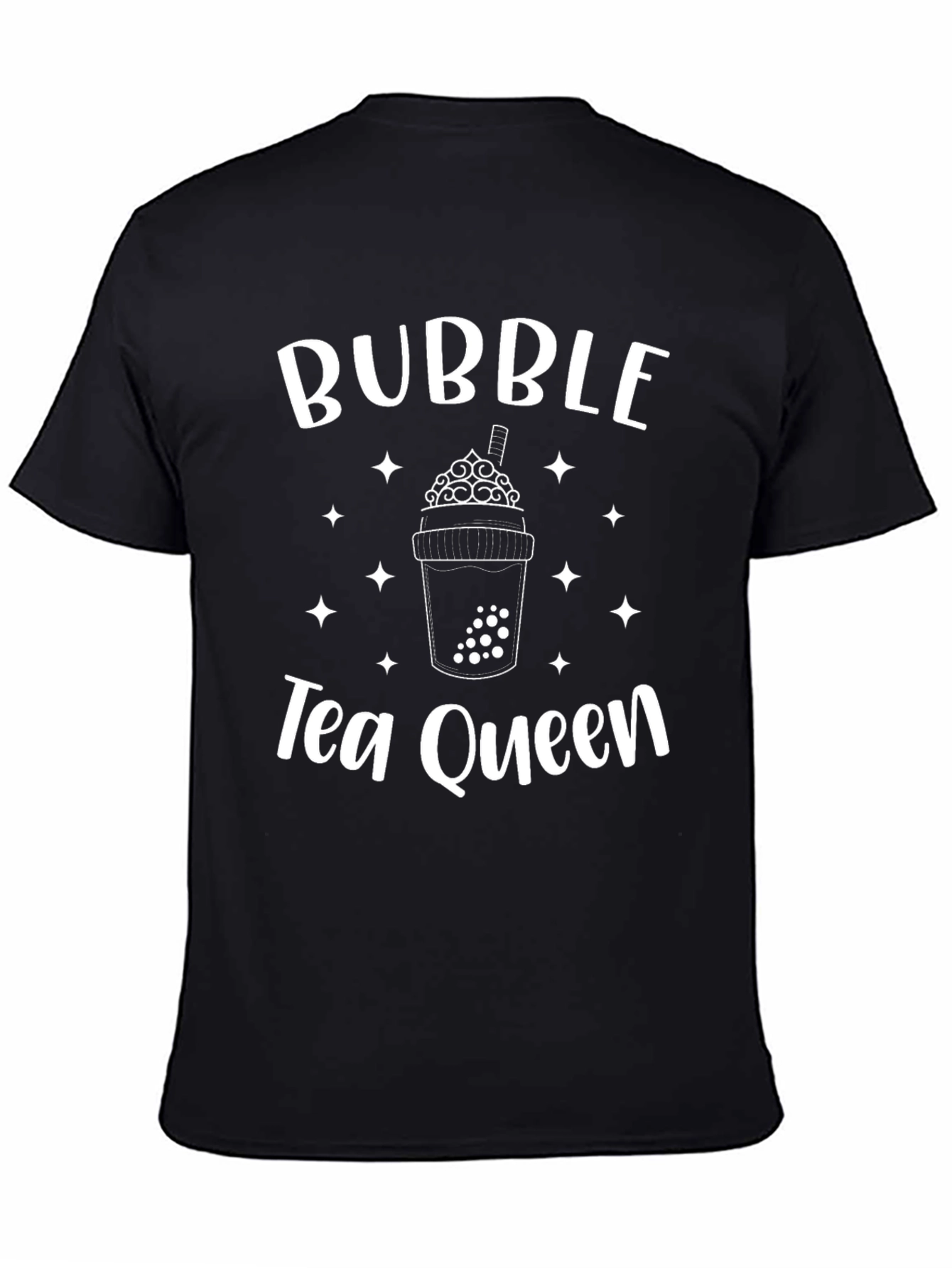 Bubble Tea Queen Black T-Shirt