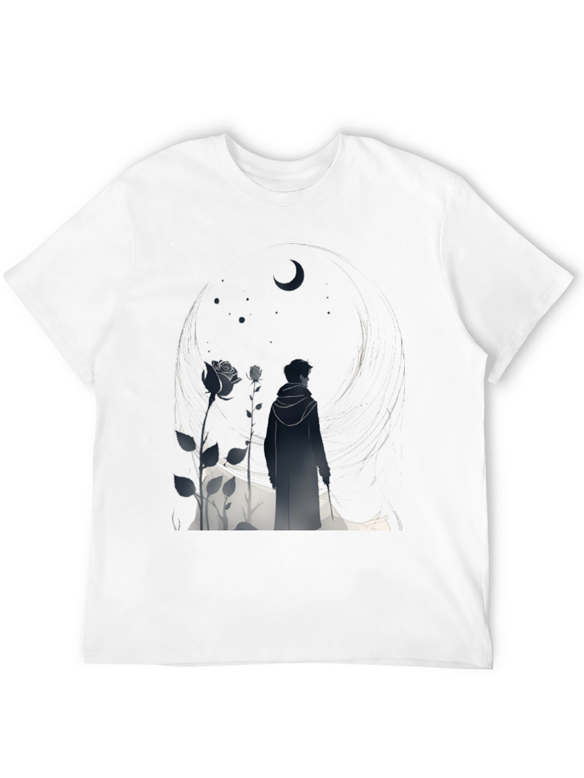 Midnight Bloom Graphic Tee