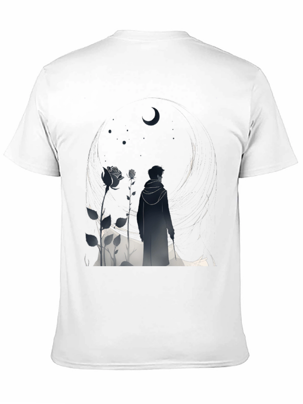 Midnight Bloom Graphic Tee