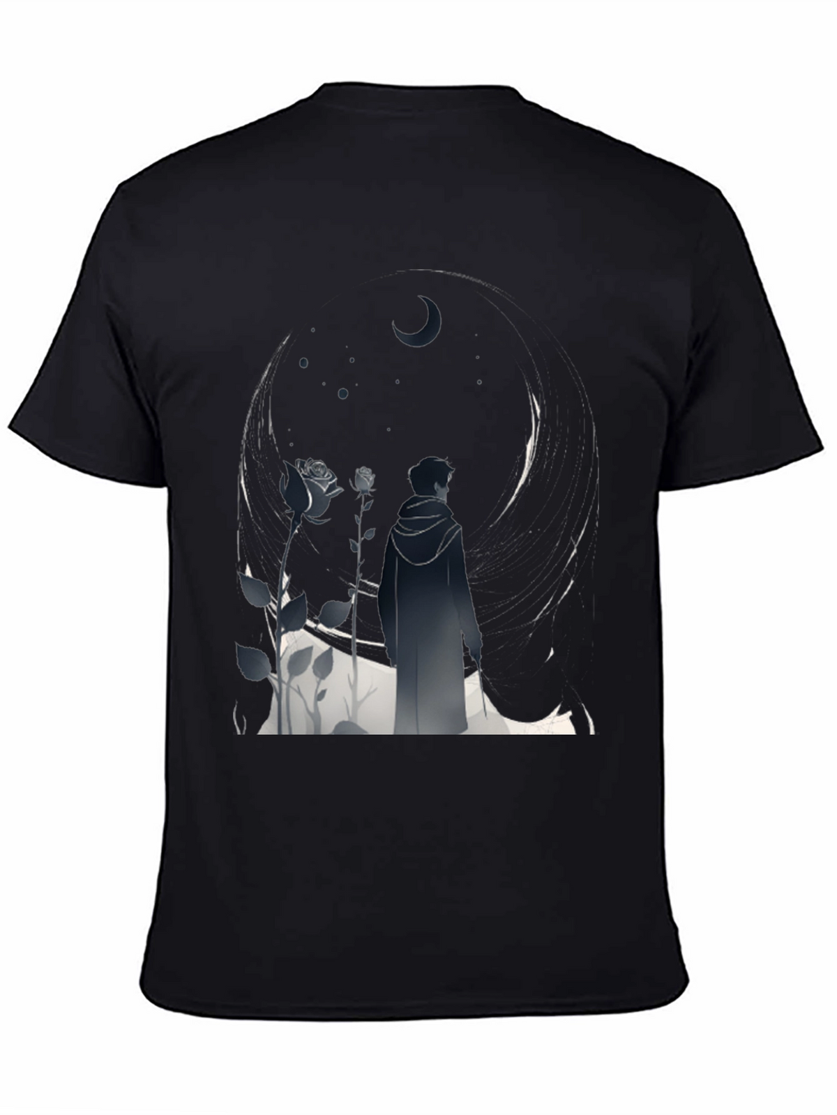 Midnight Bloom Graphic Tee