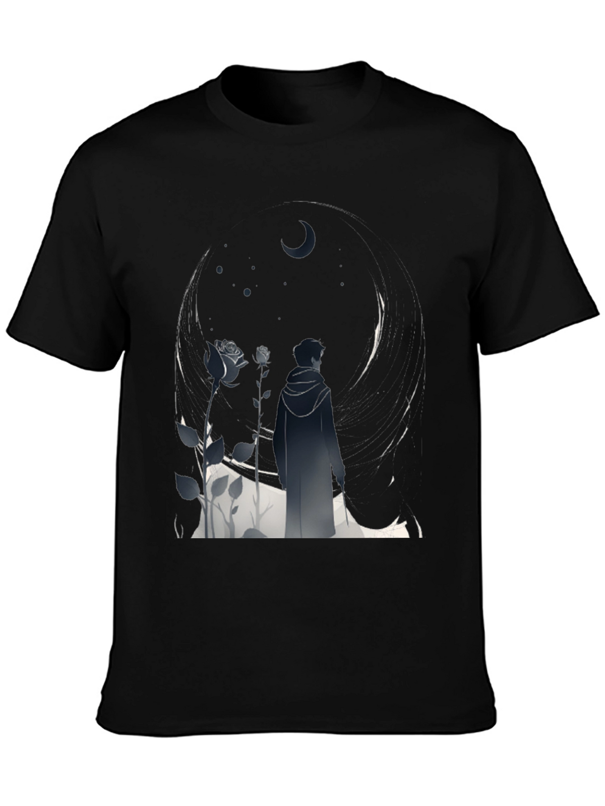 Midnight Bloom Graphic Tee