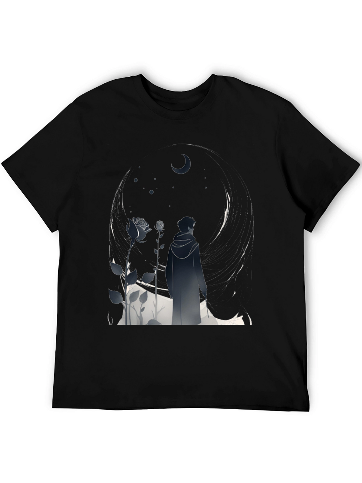 Midnight Bloom Graphic Tee