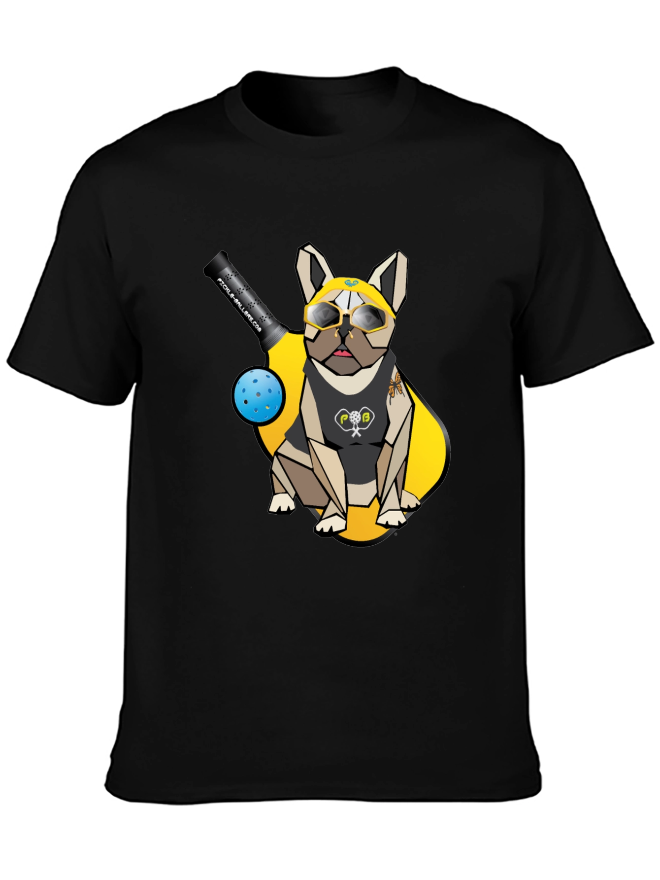 Pickleball Bulldog Graphic Tee