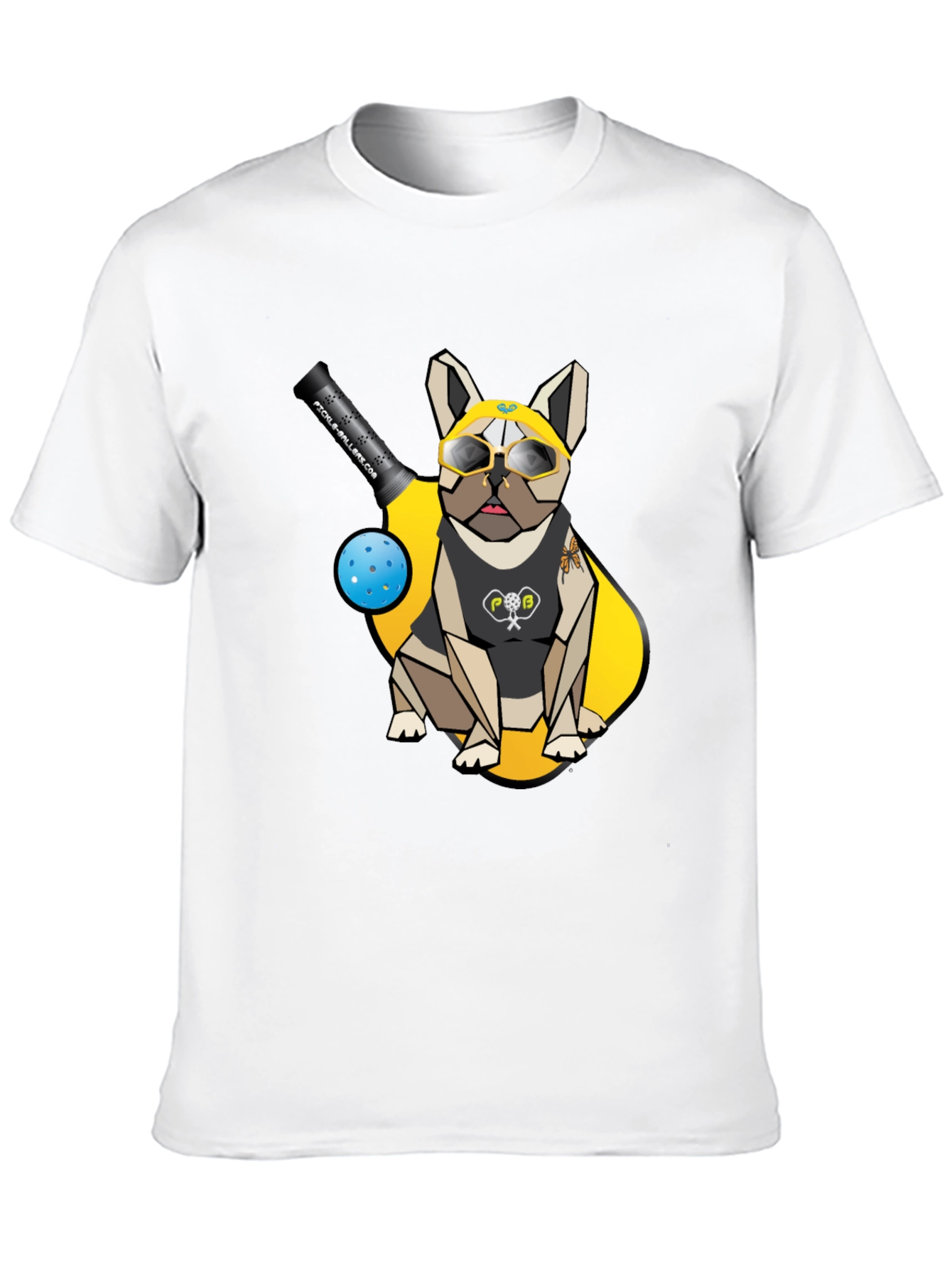 Pickleball Bulldog Graphic Tee