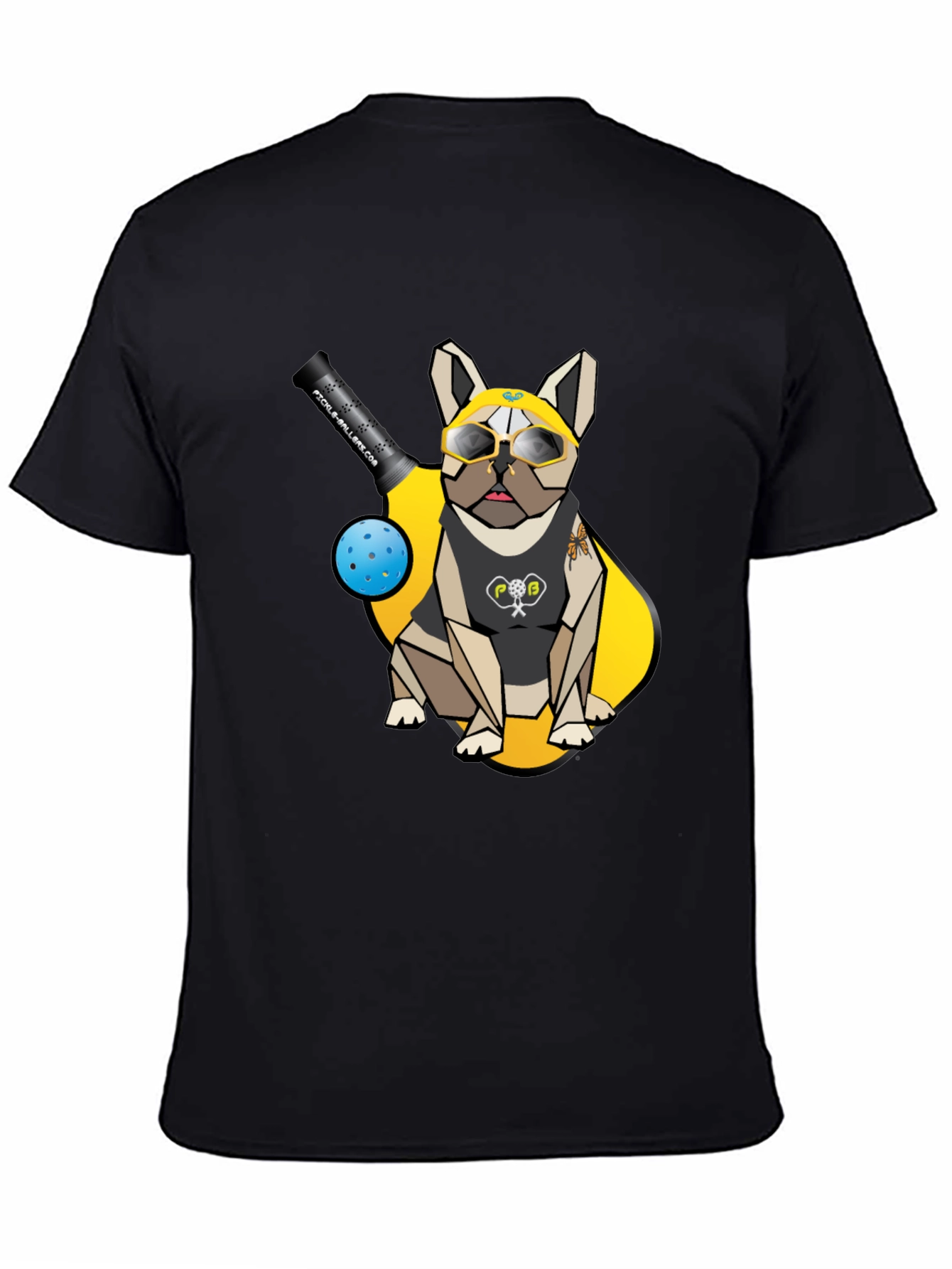 Pickleball Bulldog Graphic Tee