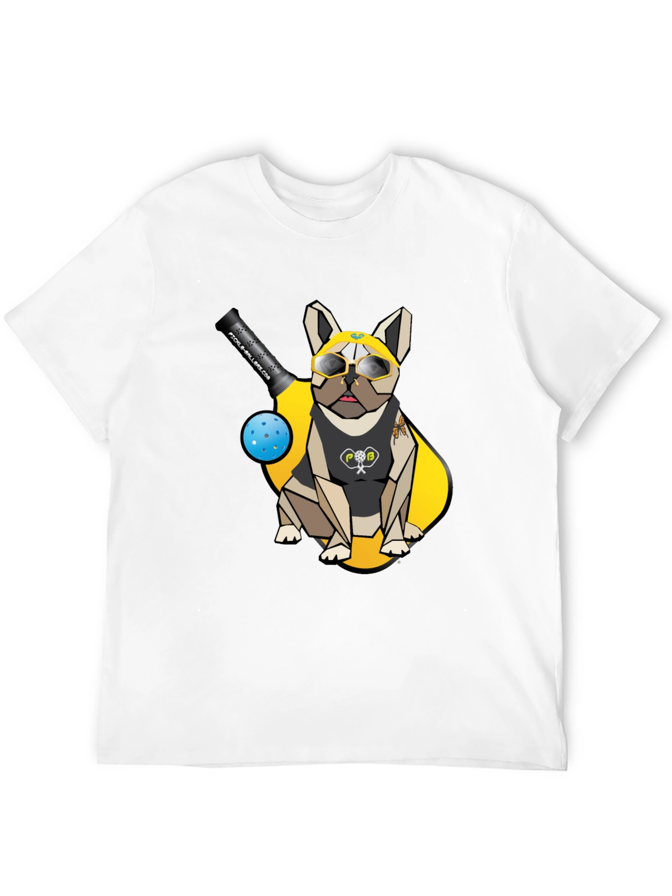 Pickleball Bulldog Graphic Tee