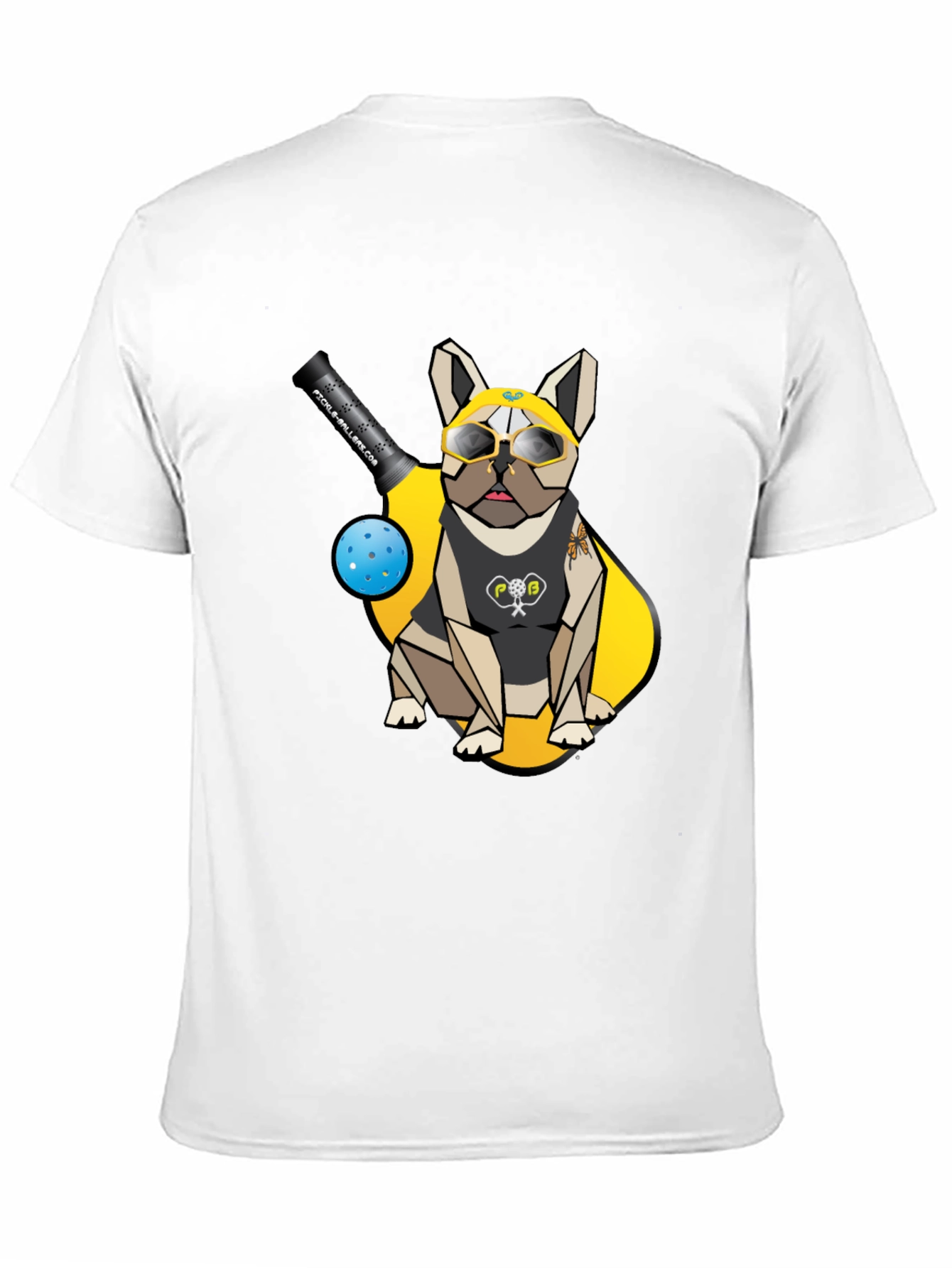 Pickleball Bulldog Graphic Tee