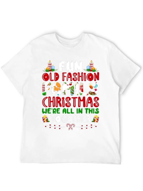 Fun Old Fashion Family Christmas T-Shirt