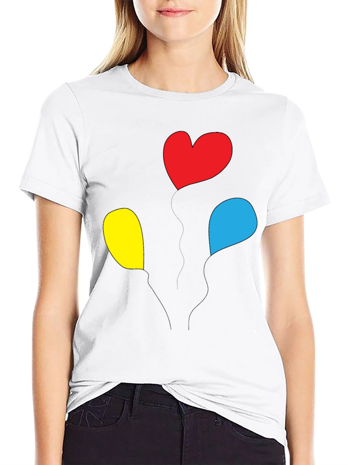 Balloon Heart Graphic Tee