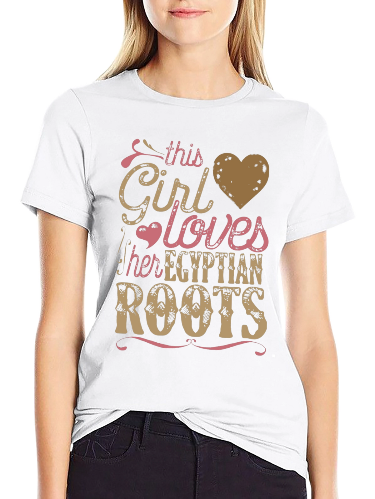 Egyptian Roots Girl T-Shirt